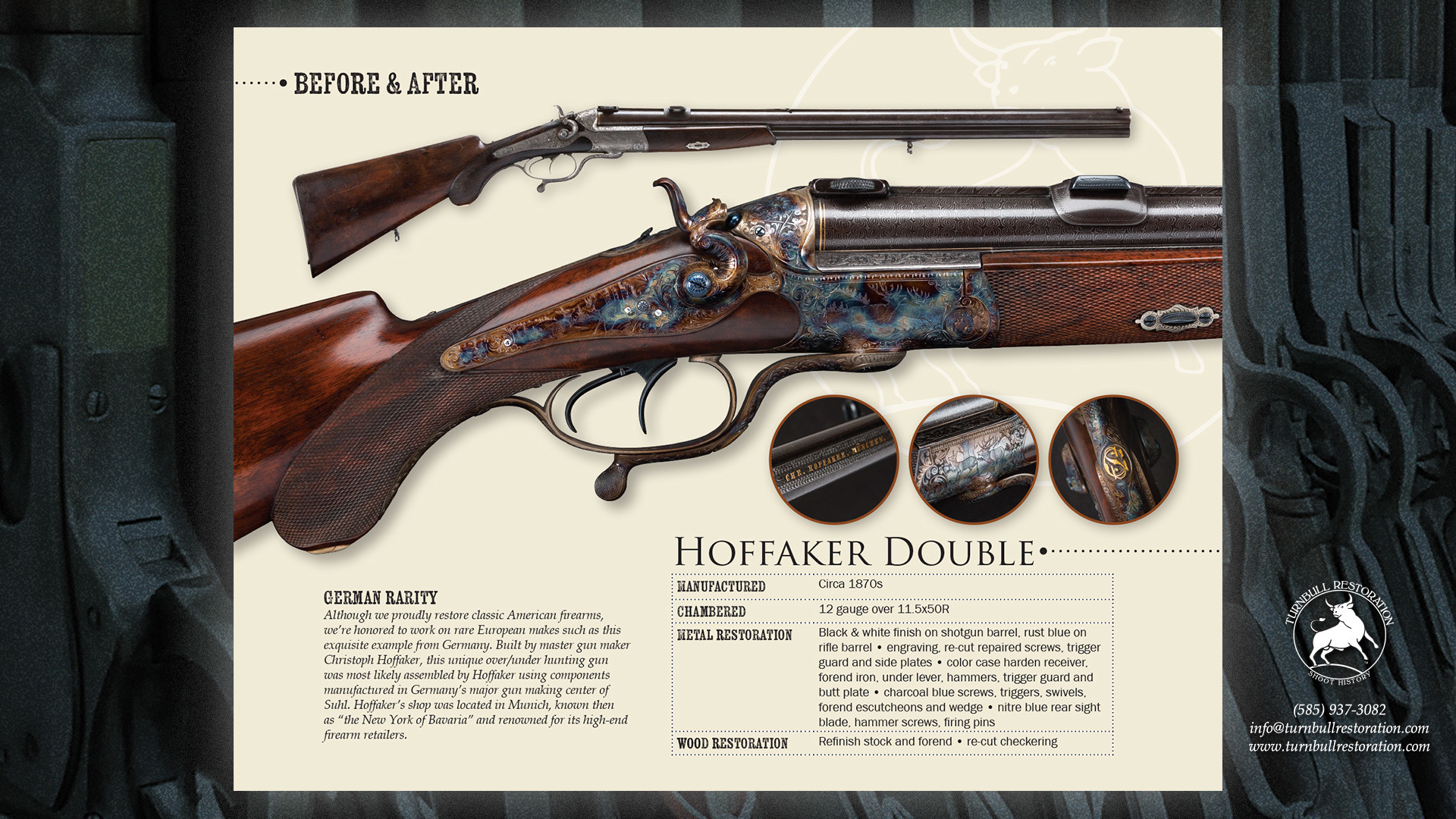 1920x1080 1920 x 1080, Historical background of Hoffaker Double provided by Thomas  Devers, President, German Gun Collectors Association. August, 2018