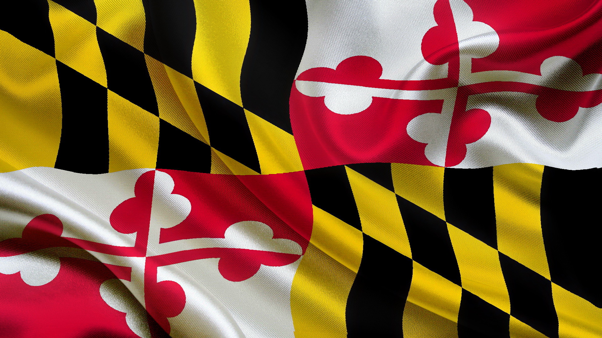 1920x1080 Image USA Maryland Flag 