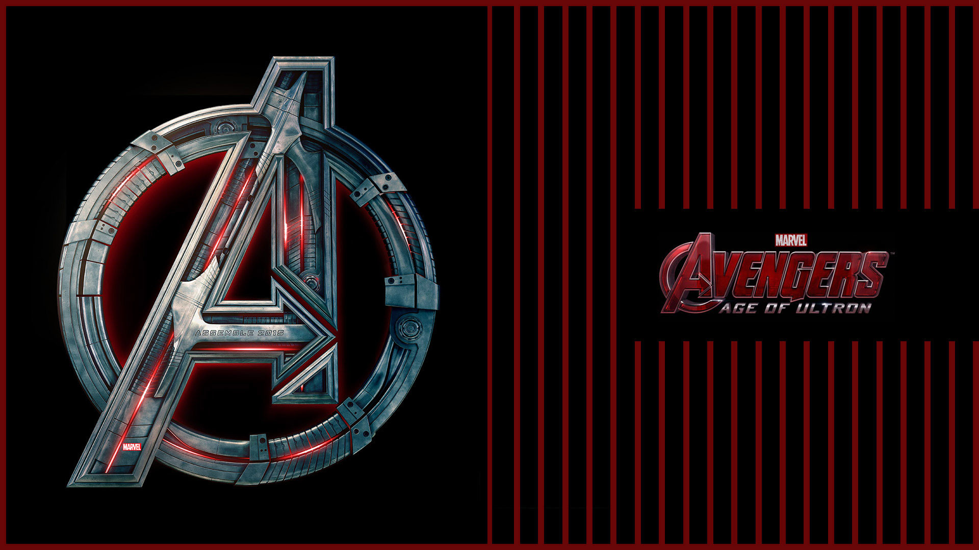 1920x1080 Avengers 2 Age of Ultron Logo Wallpaper HD High Resolution