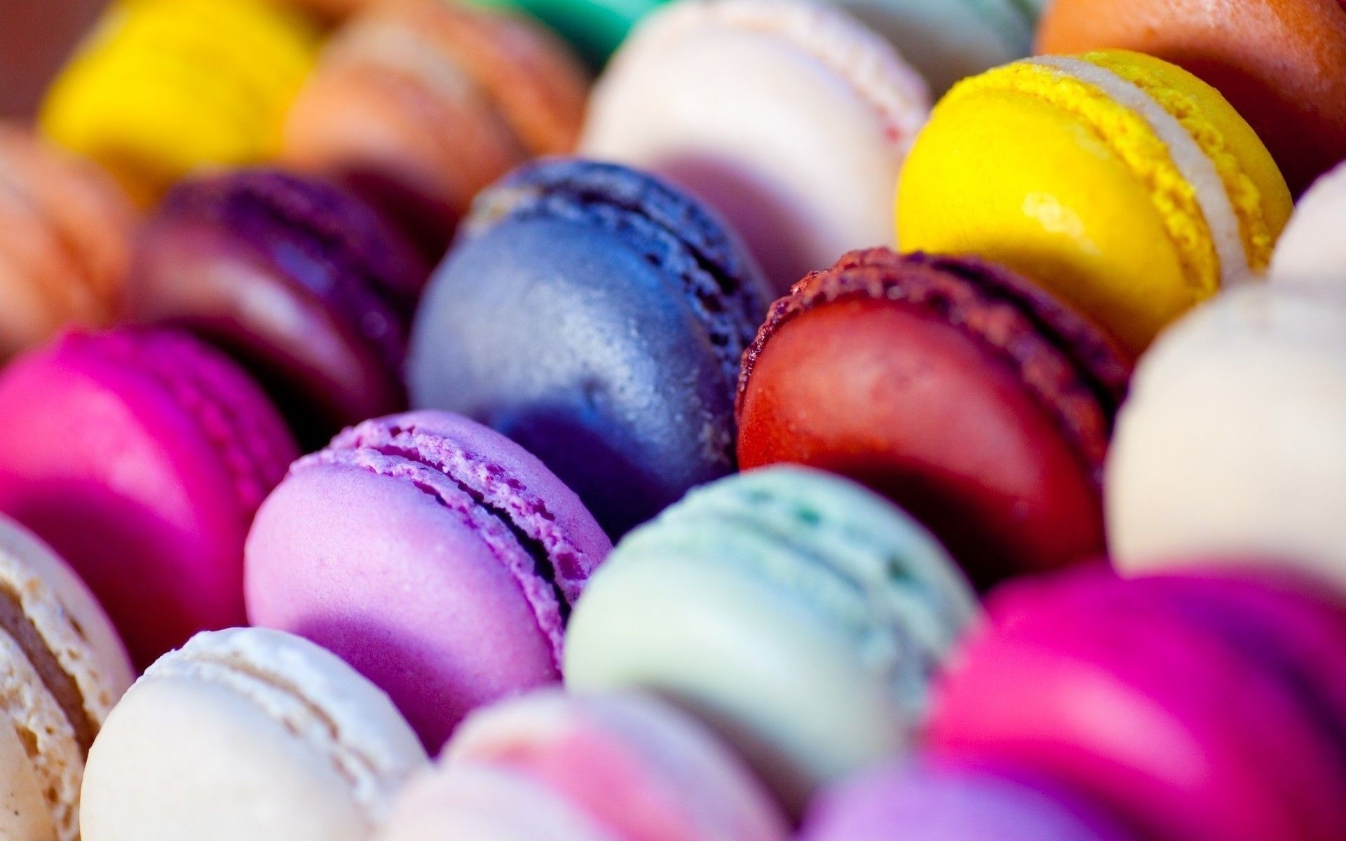 1920x1200 Macaron Wallpapers for iPhone 1920Ã1200 Colorful Macaroons .