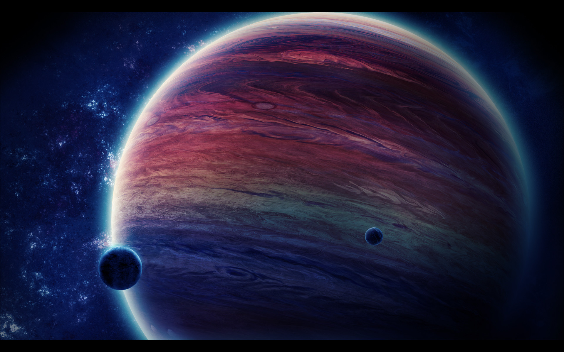 1920x1200 Space Planets Sci-Fi Art