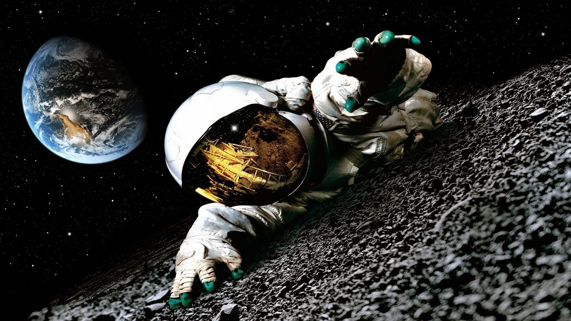 1920x1080 Outer space movies Moon Earth astronauts science fiction Apollo 18 (movie)  wallpaper |  | 296486 | WallpaperUP