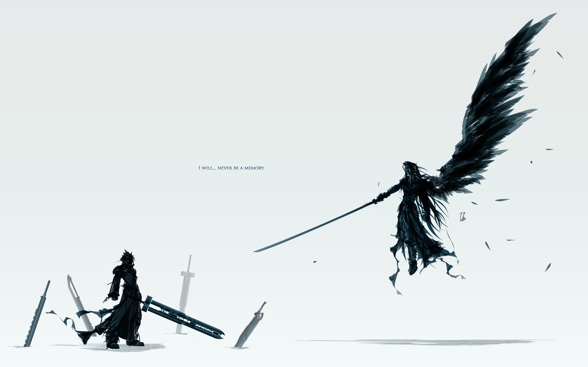 1920x1200 wallpaper Final Fantasy Â· Sephiroth Â· Cloud Strife