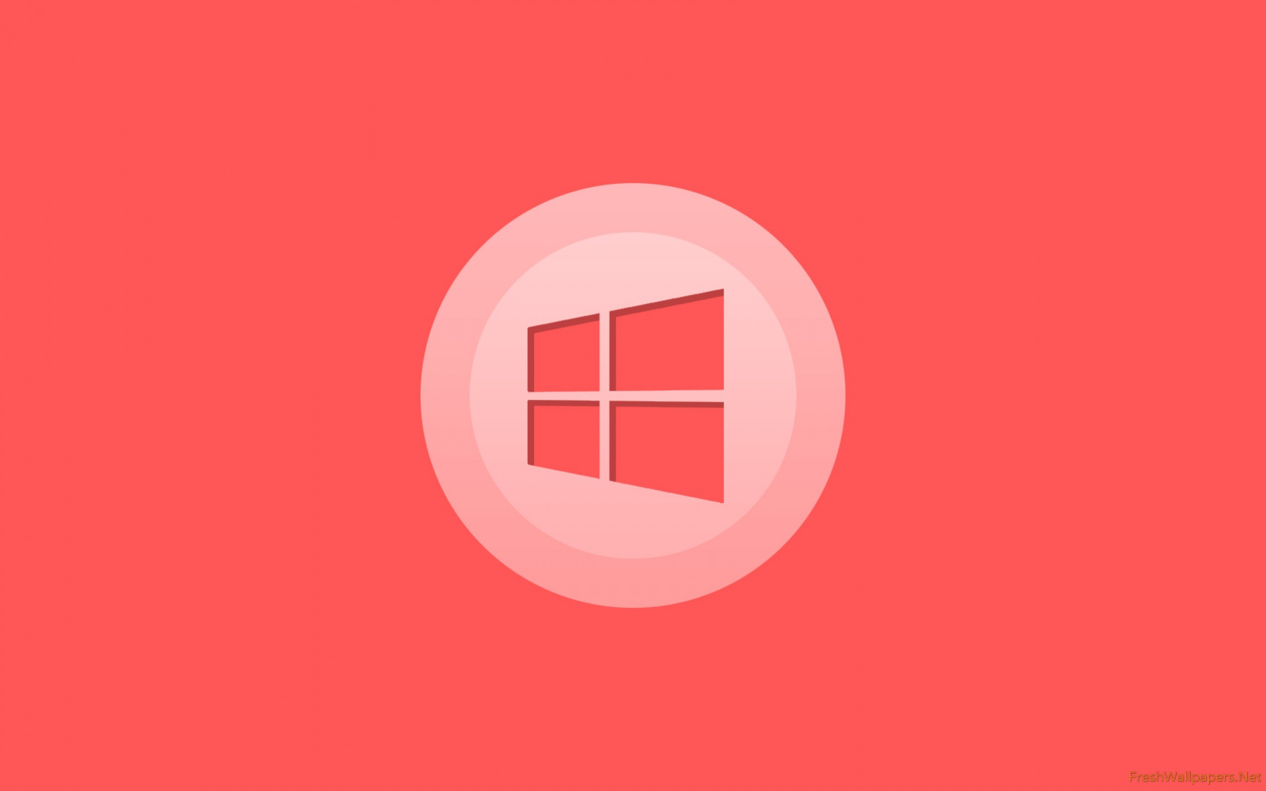2560x1600 Windows 10 Official With Red Background wallpaper