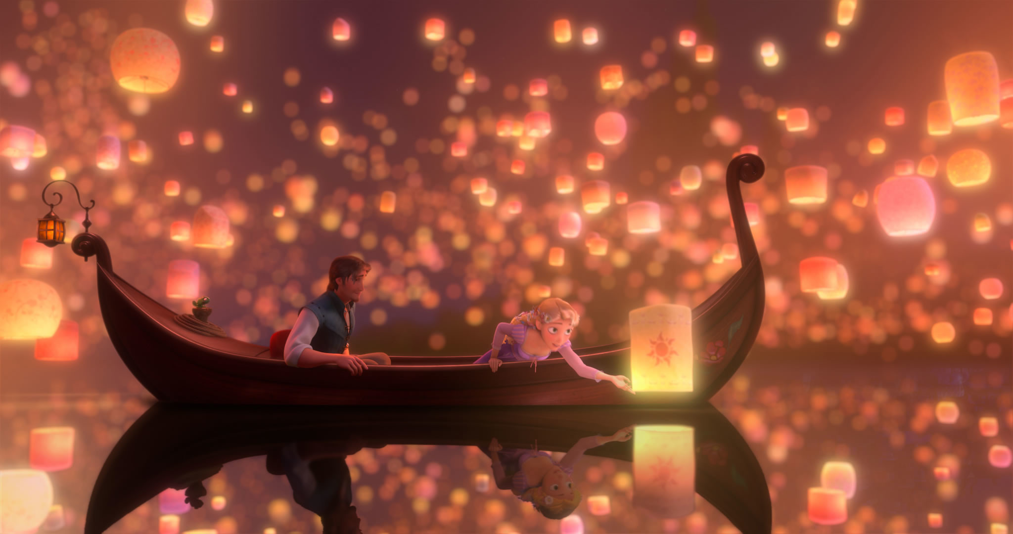 2048x1080 Disney Challenge Question Most Magical Moment - The lantern scene in Tangled  was so magical for me! There didn't need to be magic wands or fairy  dust--the ...
