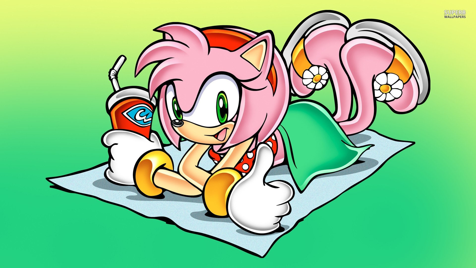 1920x1080 Amy Rose - Sonic The Hedgehog