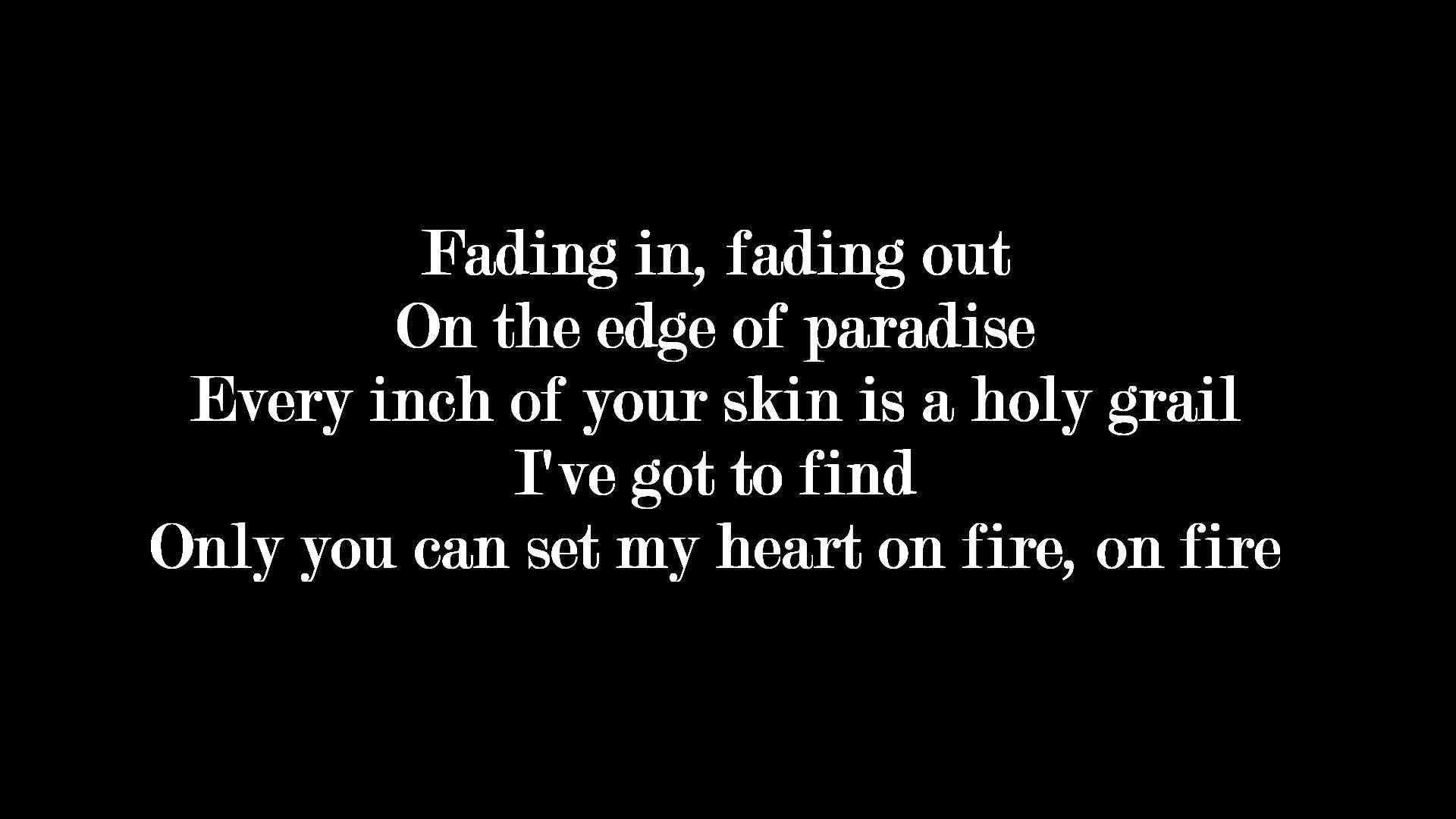 1920x1080 Ellie Goulding - Love Me Like You Do (lyrics)