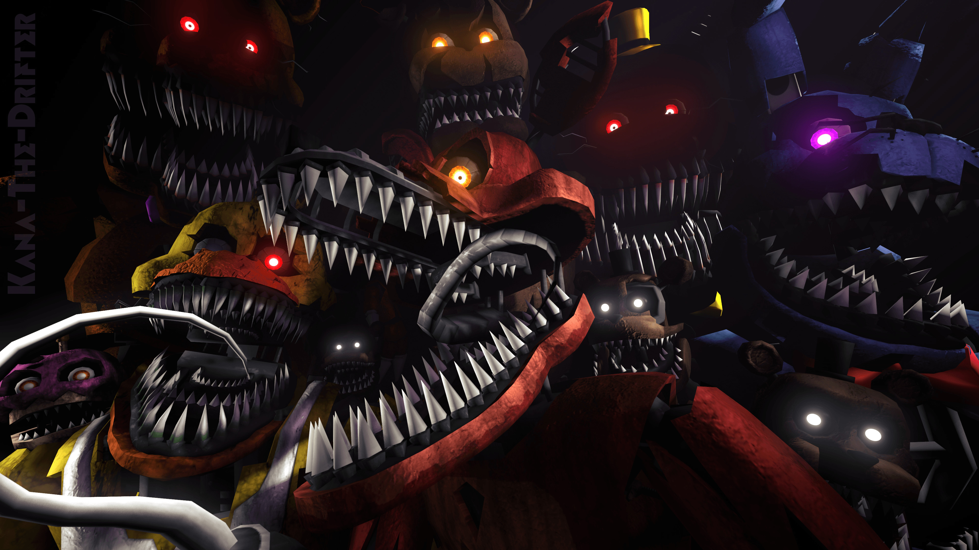 Five Nights At Freddy's 4 Nightmare Mangle at Robert Jenkins blog