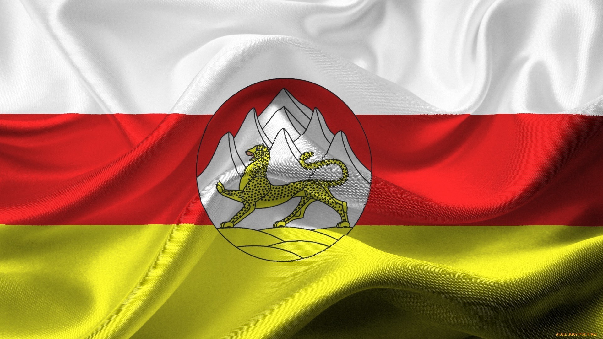 1920x1080 Flag of South Ossetia wallpaper