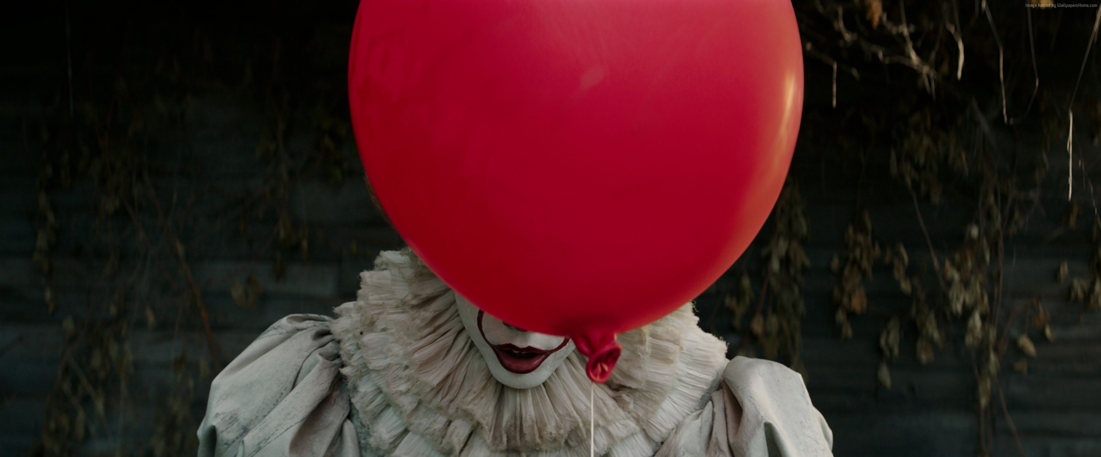 3500x1453 Title : wallpaper it, pennywise, balloon, clown, best movies, movies  #13325. Dimension : 3500 x 1453. File Type : JPG/JPEG
