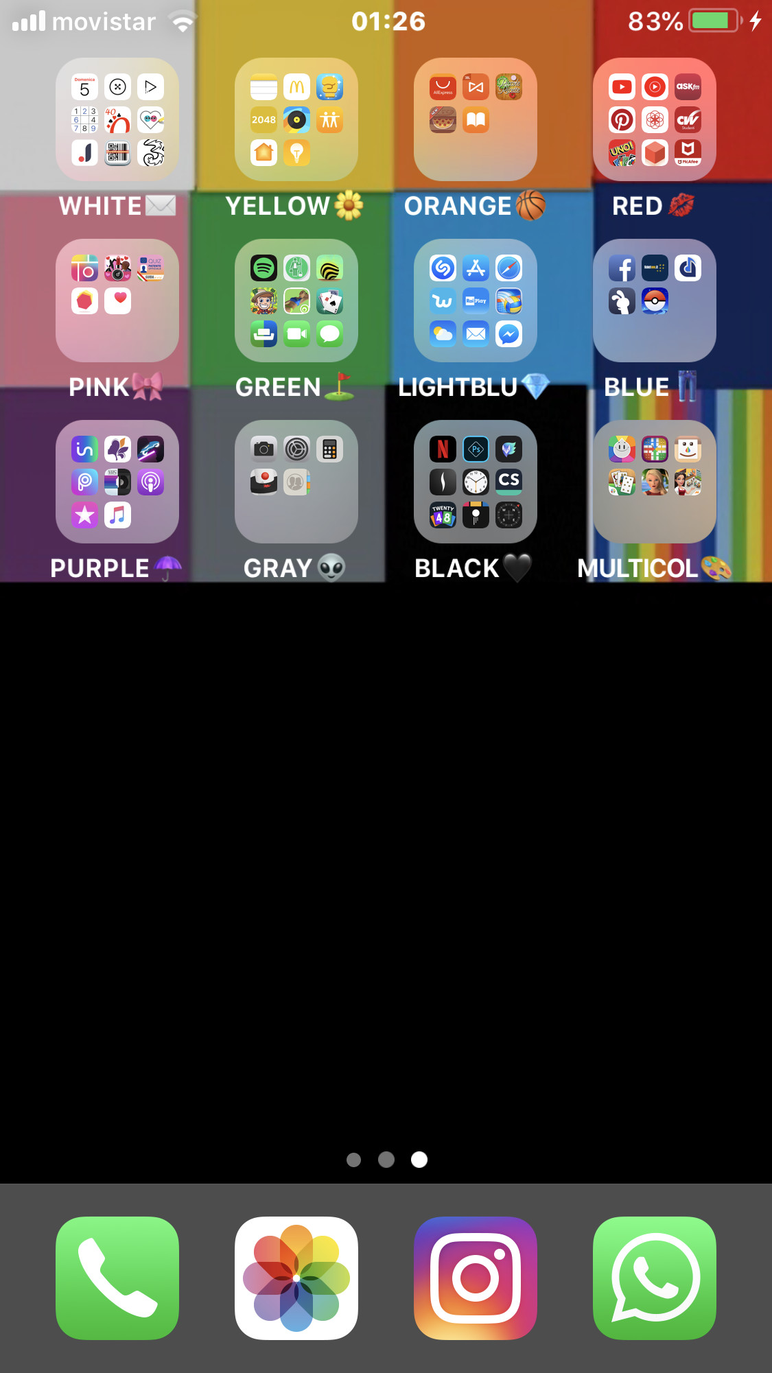 1125x2001 á´ÉªÉ´á´á´Êá´sá´: É¢á´á´É´á´á´ð·ð¶ð¹ • Homescreen Tumblr, Organize Apps On Iphone, Emoji  Wallpaper Iphone