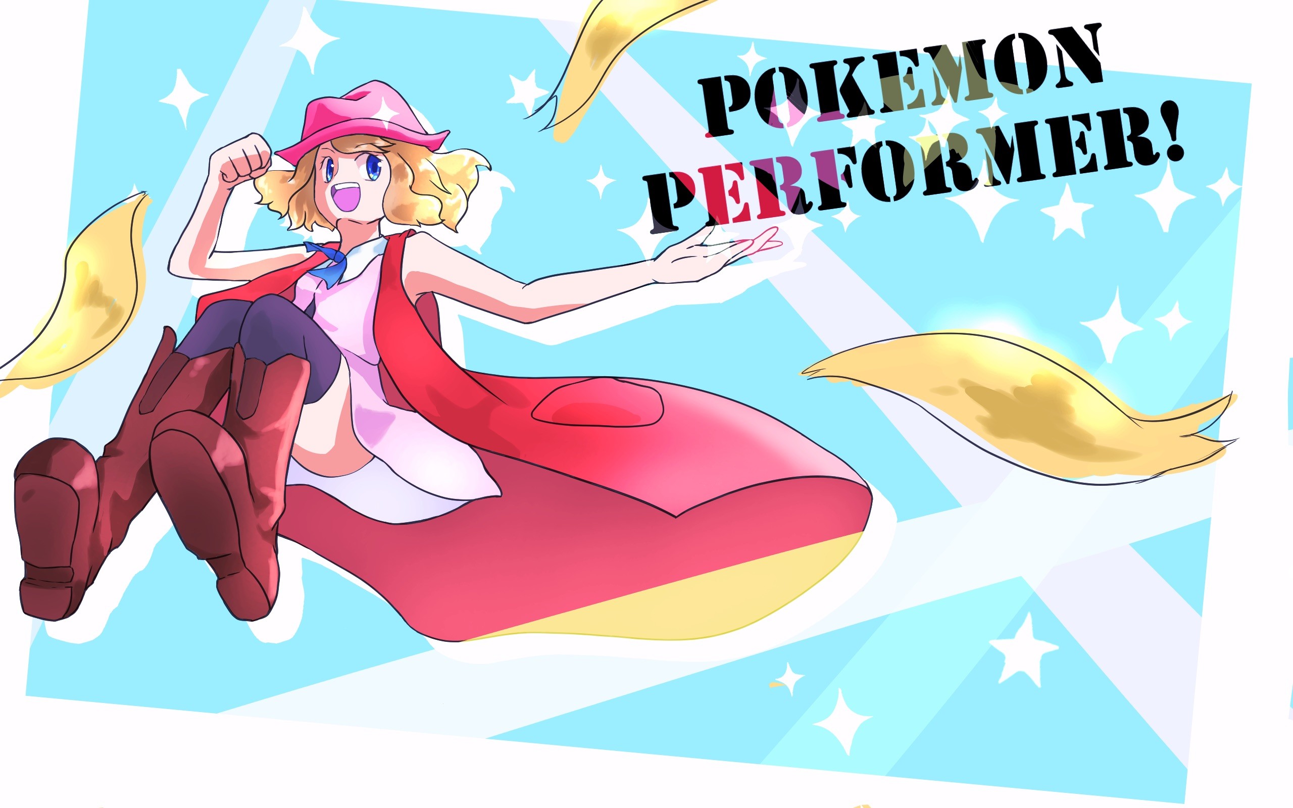 2560x1600 ... Pokemon XY Serena Performer! by JorgeMoctezuma