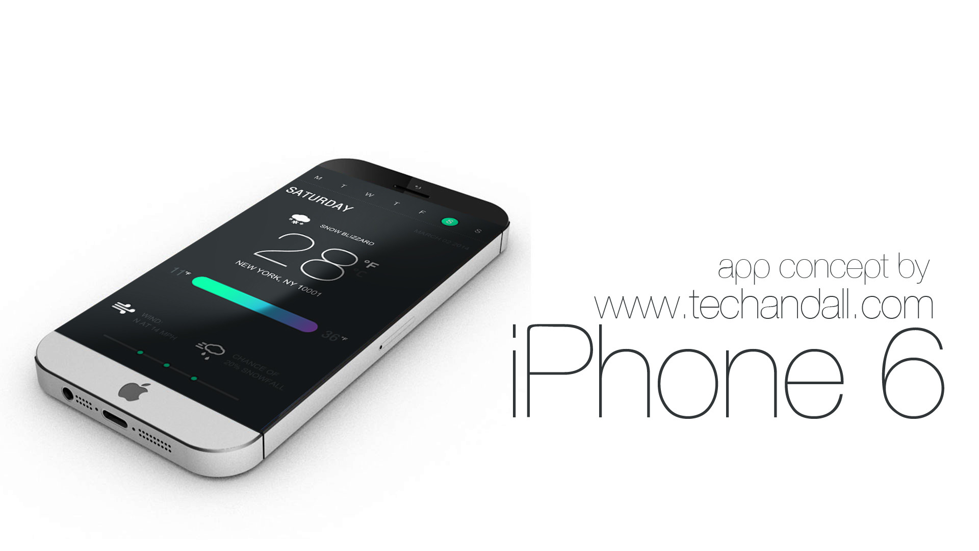1920x1080 iPhone 6 App UI Concept v.5 | Welcome to Tech & ALL