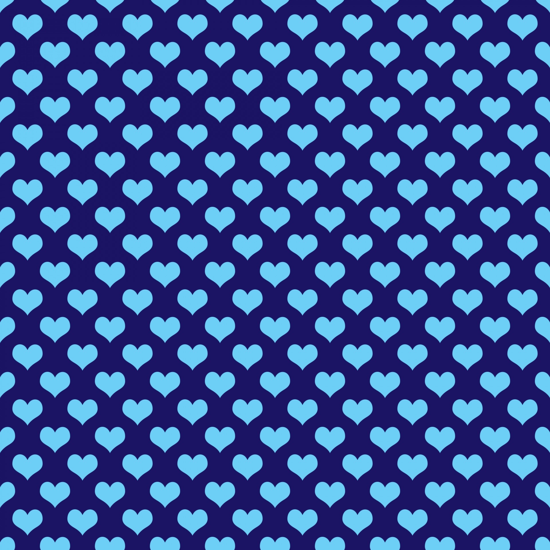1920x1920 Hearts Background Wallpaper Blue