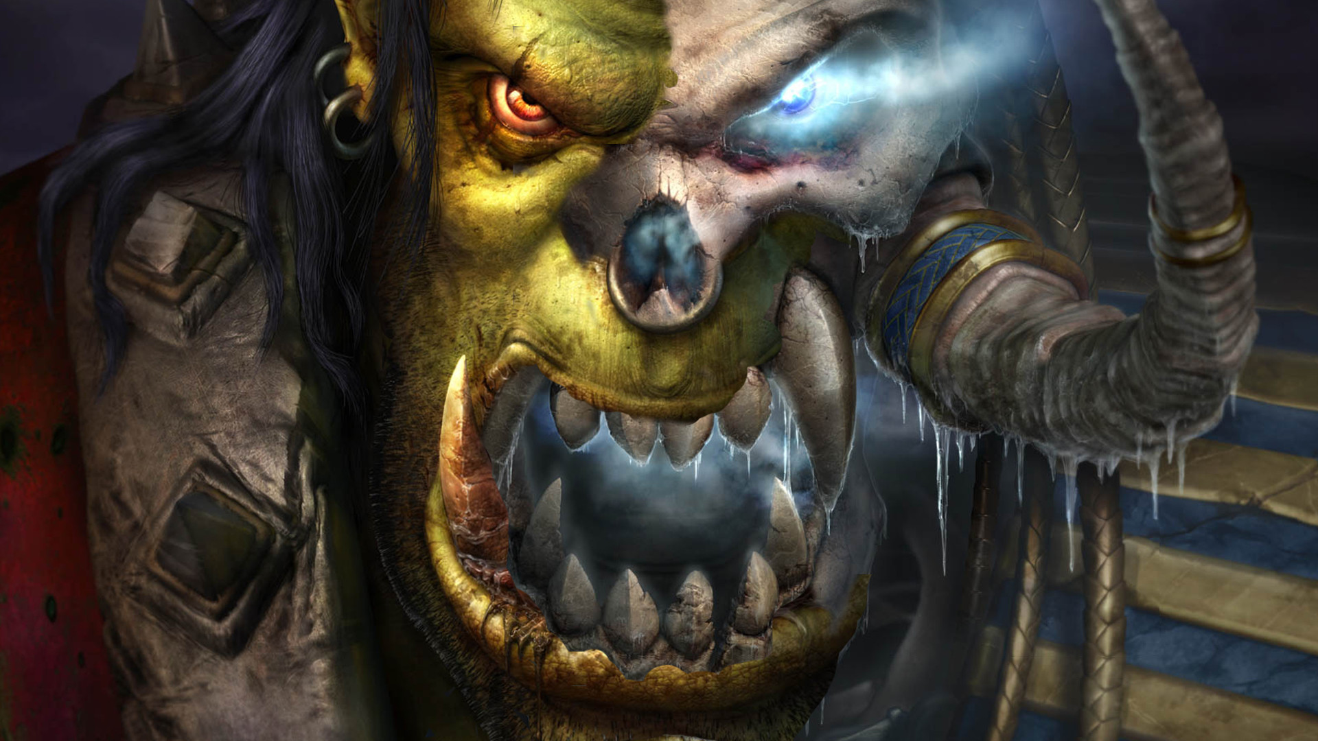 1920x1080 ... Warcraft3 Undead Undead Orc Wallpaper by slimebuck