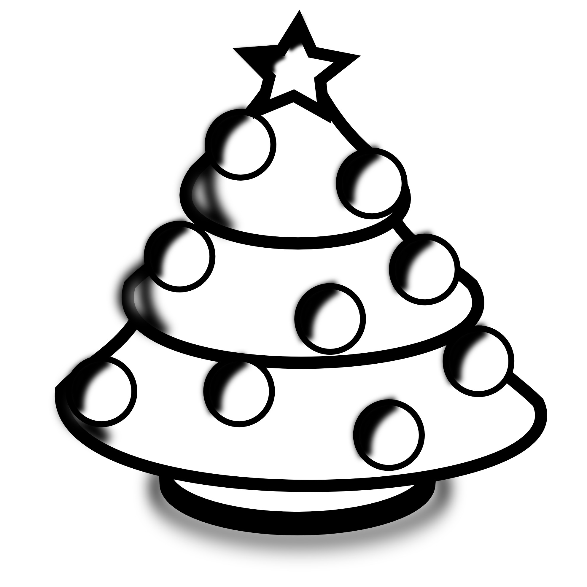 1979x1979 Merry Christmas Clip Art Black And White Hd Images 3 HD Wallpapers
