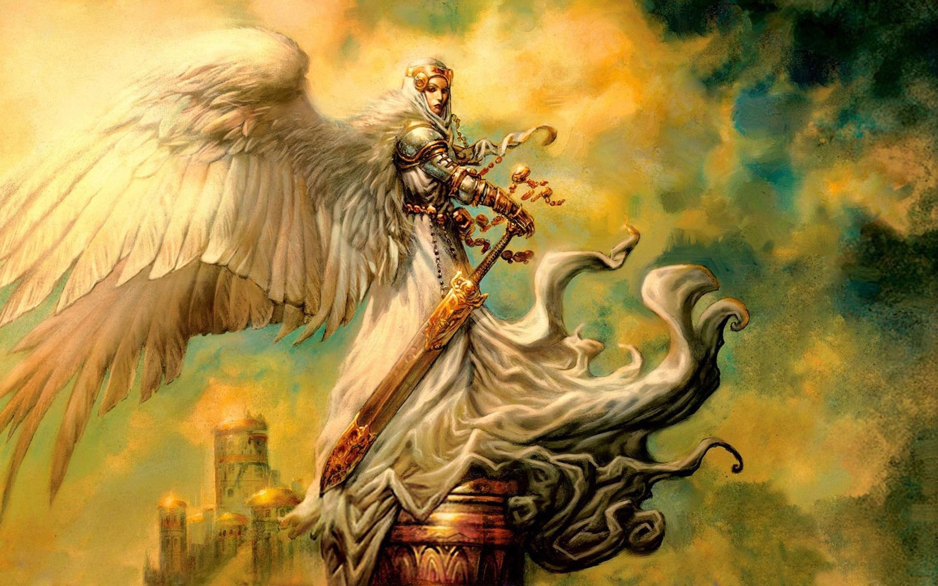 1920x1200 wallpaper angels Â· fantasy art