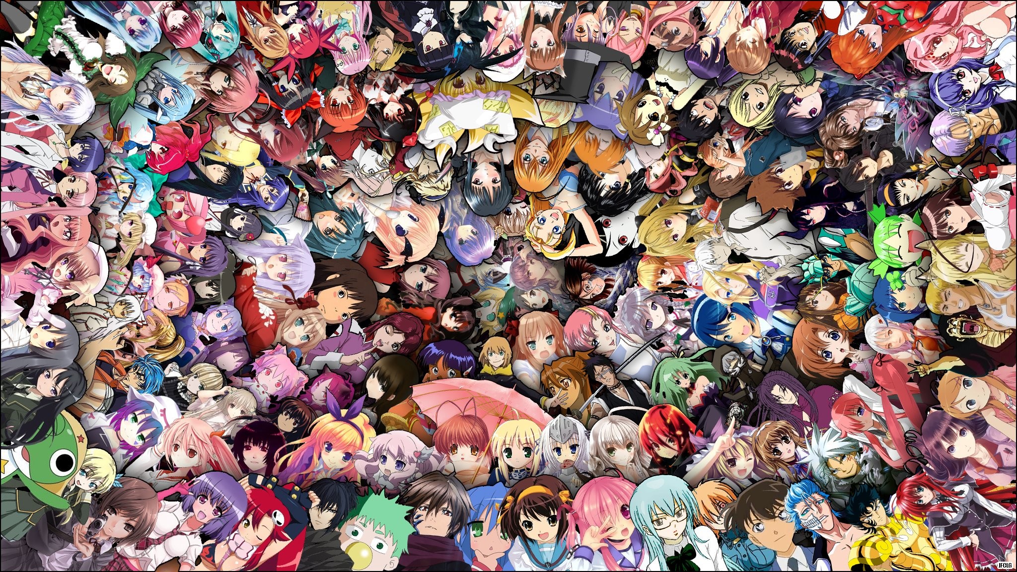 2048x1152 HD Wallpaper | Background ID:430276.  Anime Crossover