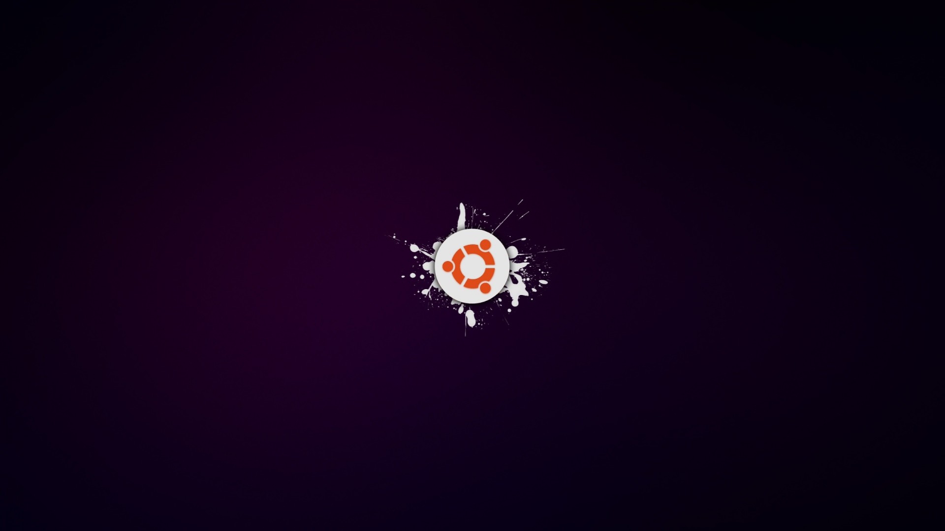 1920x1080 Download now full hd wallpaper ubuntu linux logo spray ...