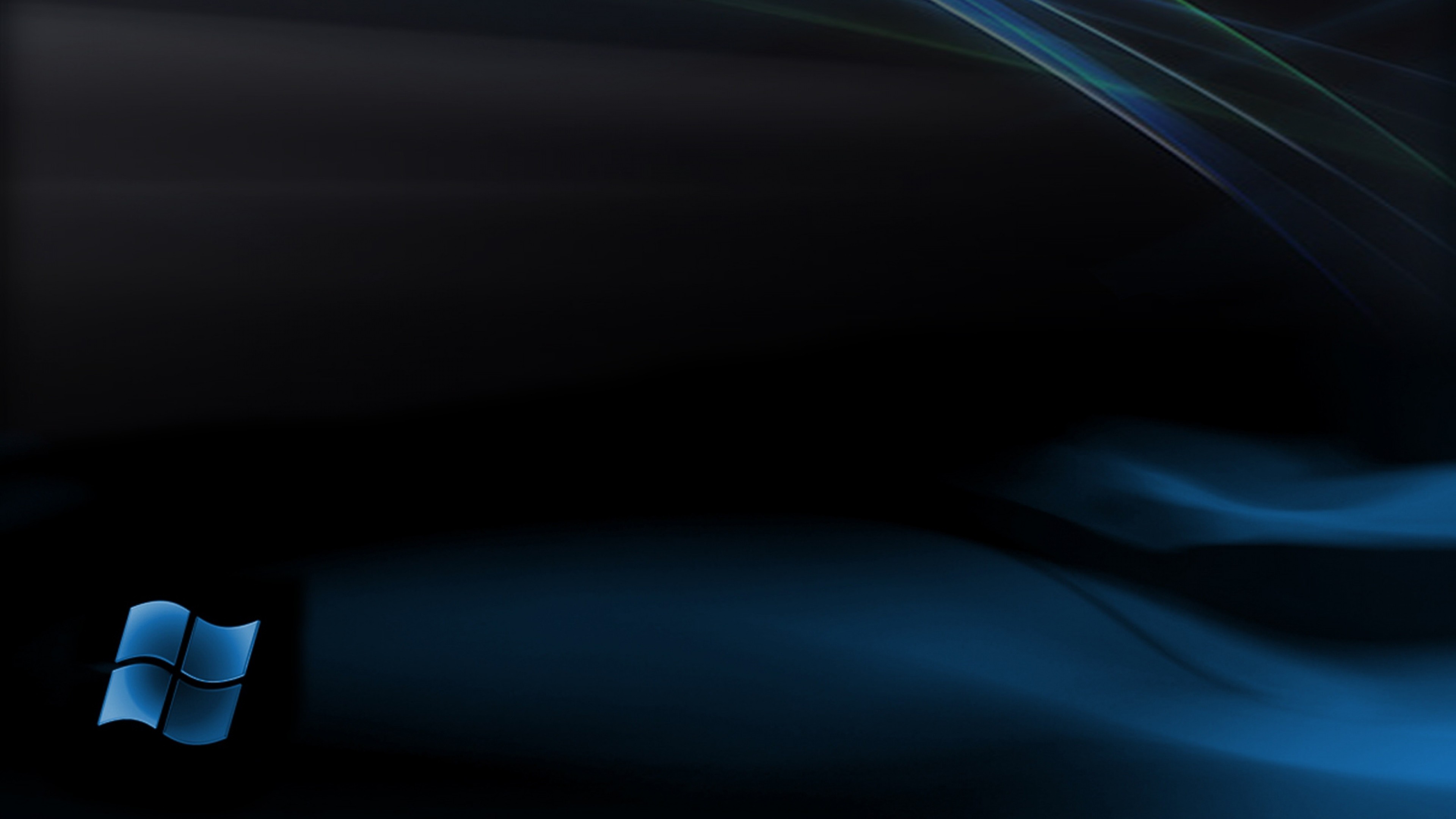 3840x2160  Wallpaper windows 7, abstraction, background, lines