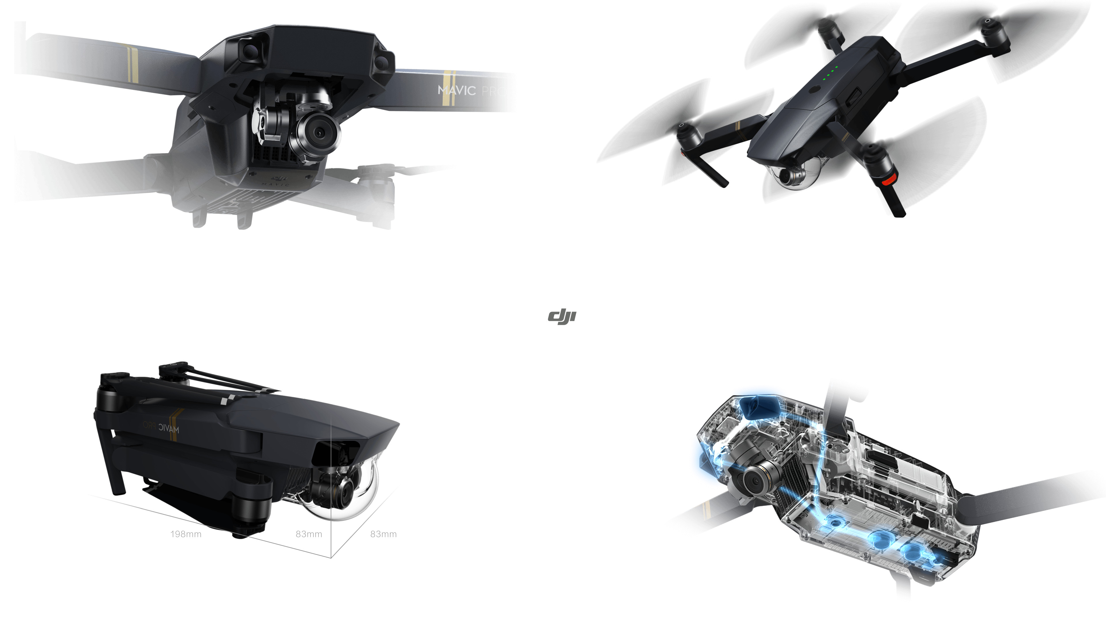 3840x2160 I made a 4k wallpaper of the Mavic. Transparent background. Images by DJI.