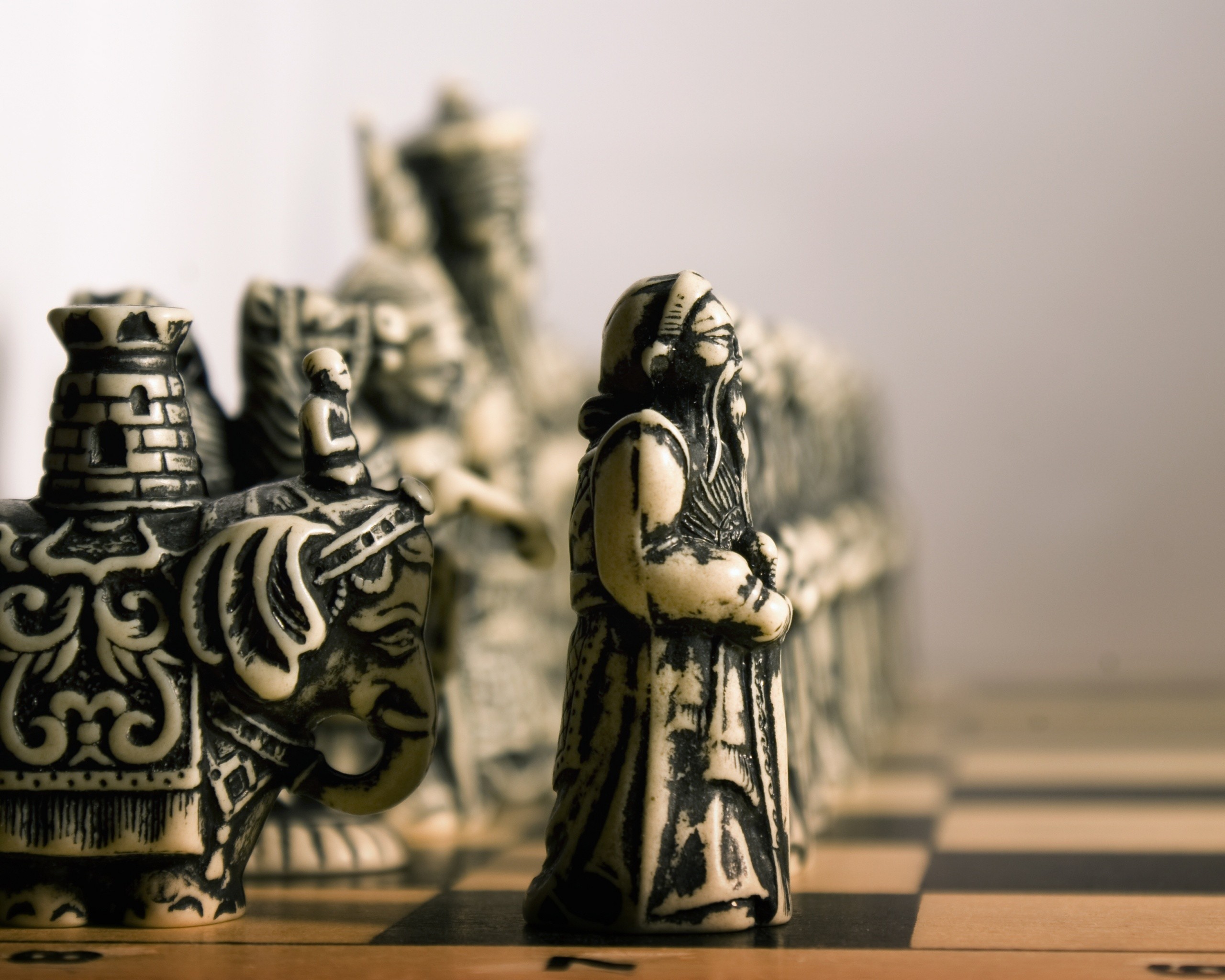 2560x2048 Chinese chess pieces