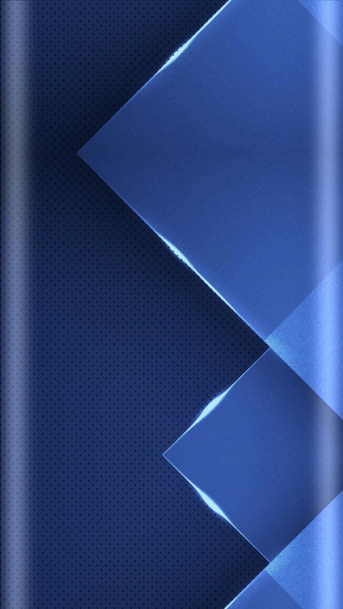 1154x2048 Blue Geometric Abstract Wallpaper