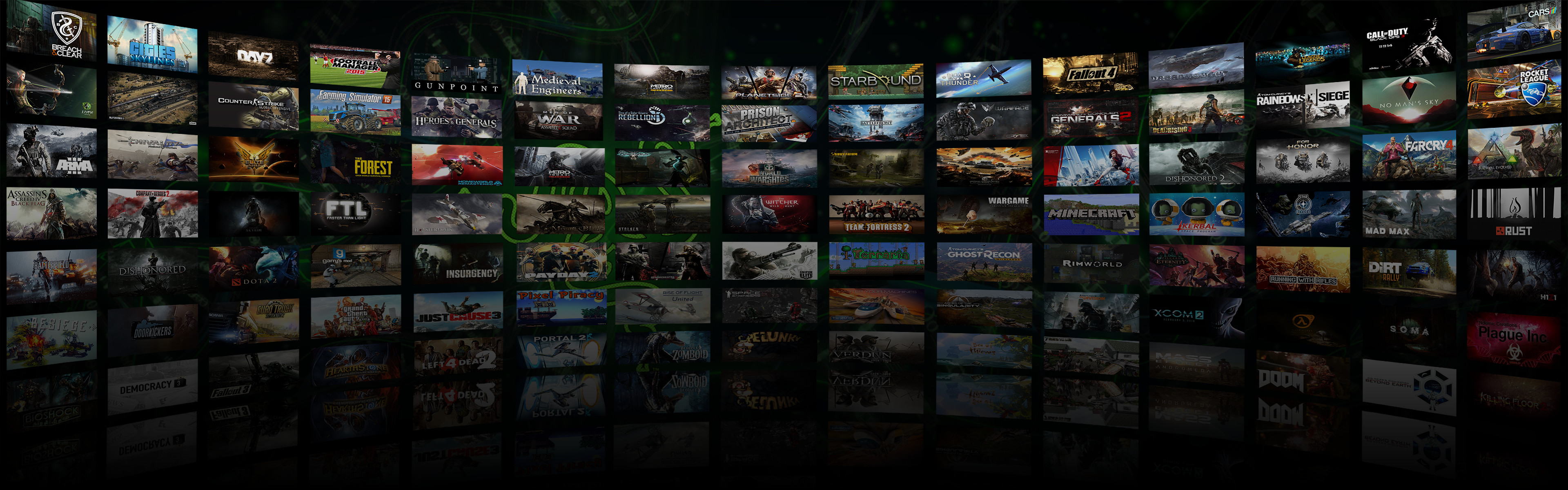 3840x1200 ... Dual Monitor Game Montage Wallpaper 3 by DarkXess