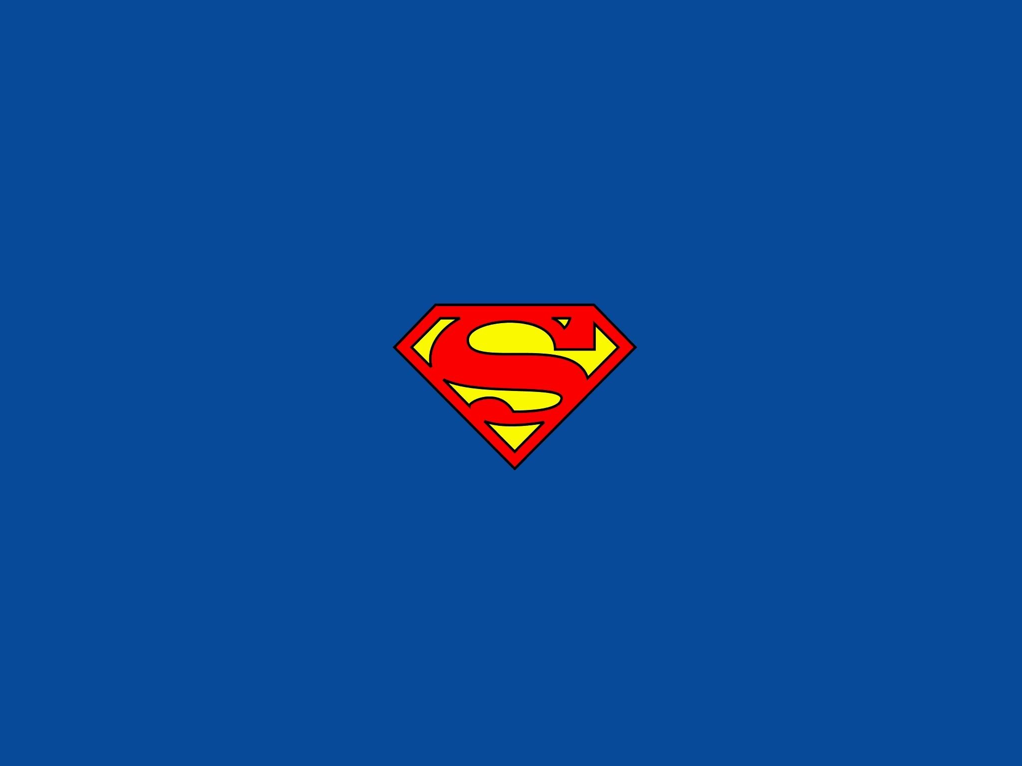 2048x1536 Superman-Android-Logo-Desktop-Wallpapers