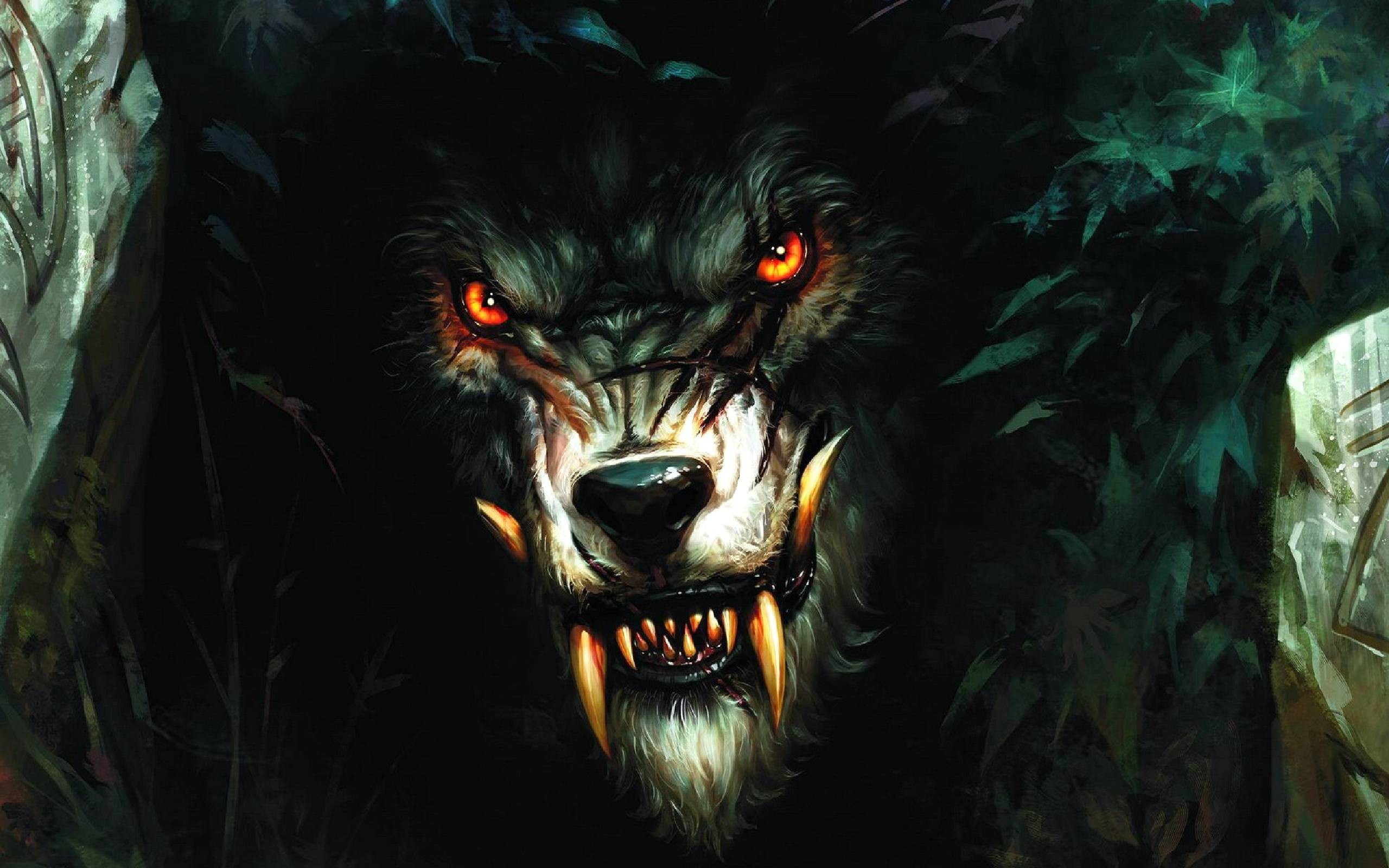 2560x1600 Pix For > Halloween Werewolf Wallpaper