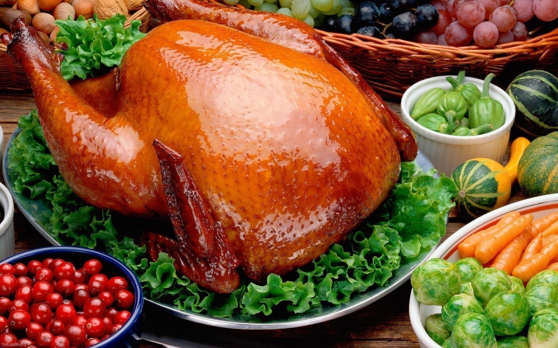 1920x1200 Thanksgiving Turkey