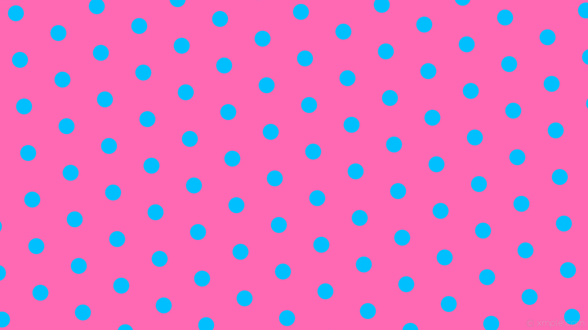1920x1080 wallpaper hexagon blue polka pink dots hot pink deep sky blue #ff69b4  #00bfff diagonal