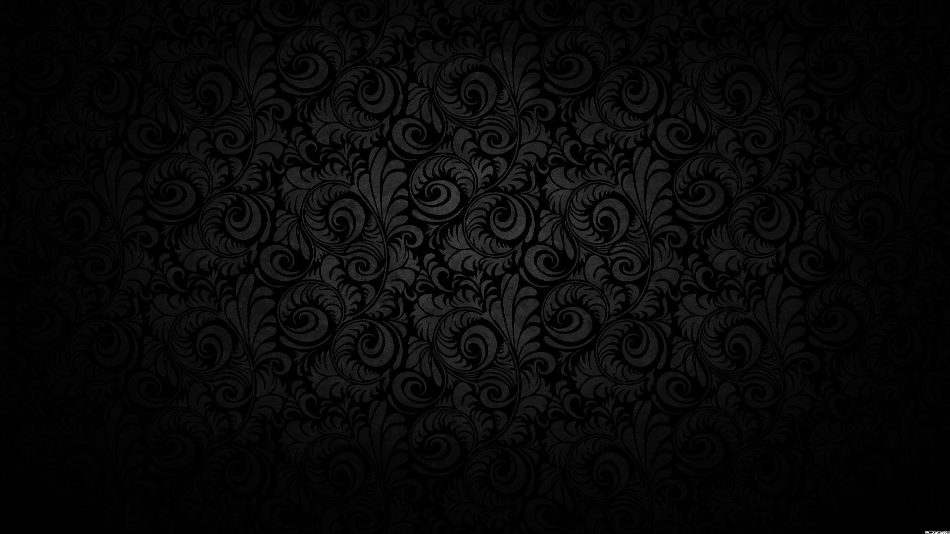 1920x1080 Wallpapers For > Black Gold Floral Background