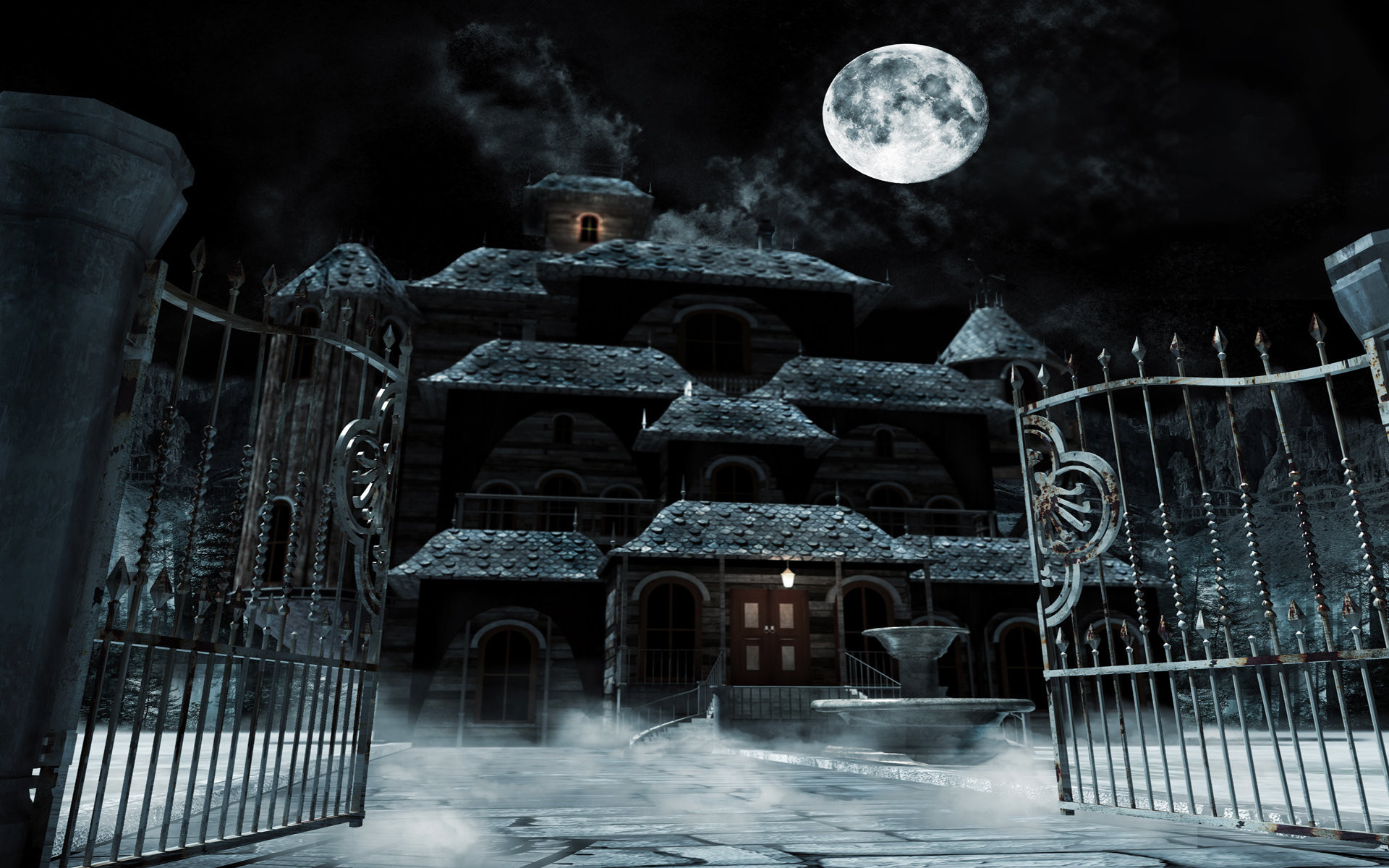 1920x1200 Haunted House Wallpapers - Wallpaper Cave | Epic Car Wallpapers | Pinterest  | Haunted houses and Wallpaper