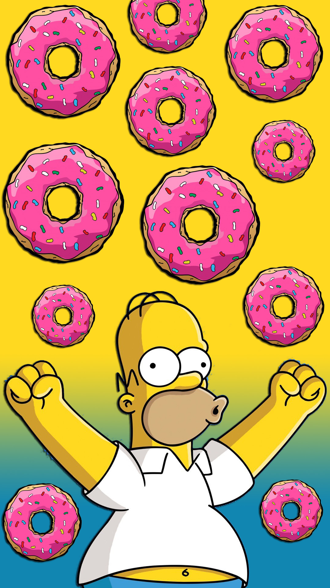 1080x1920 Homer Simpson Donuts 1080 x 1920 FHD Wallpaper Homer Simpson Donuts 1080 x  1920 FHD Wallpaper