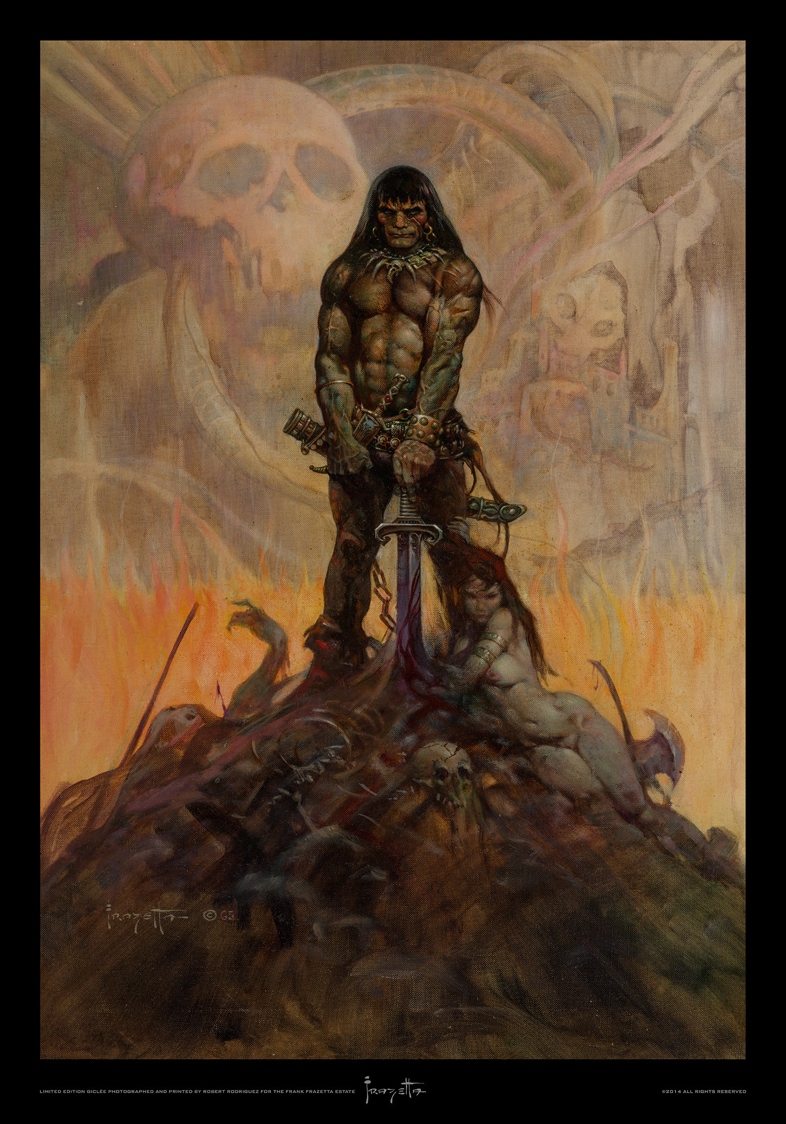 1573x2250 Chronicle Collectibles Acquires Frank Frazetta License - Additional Images