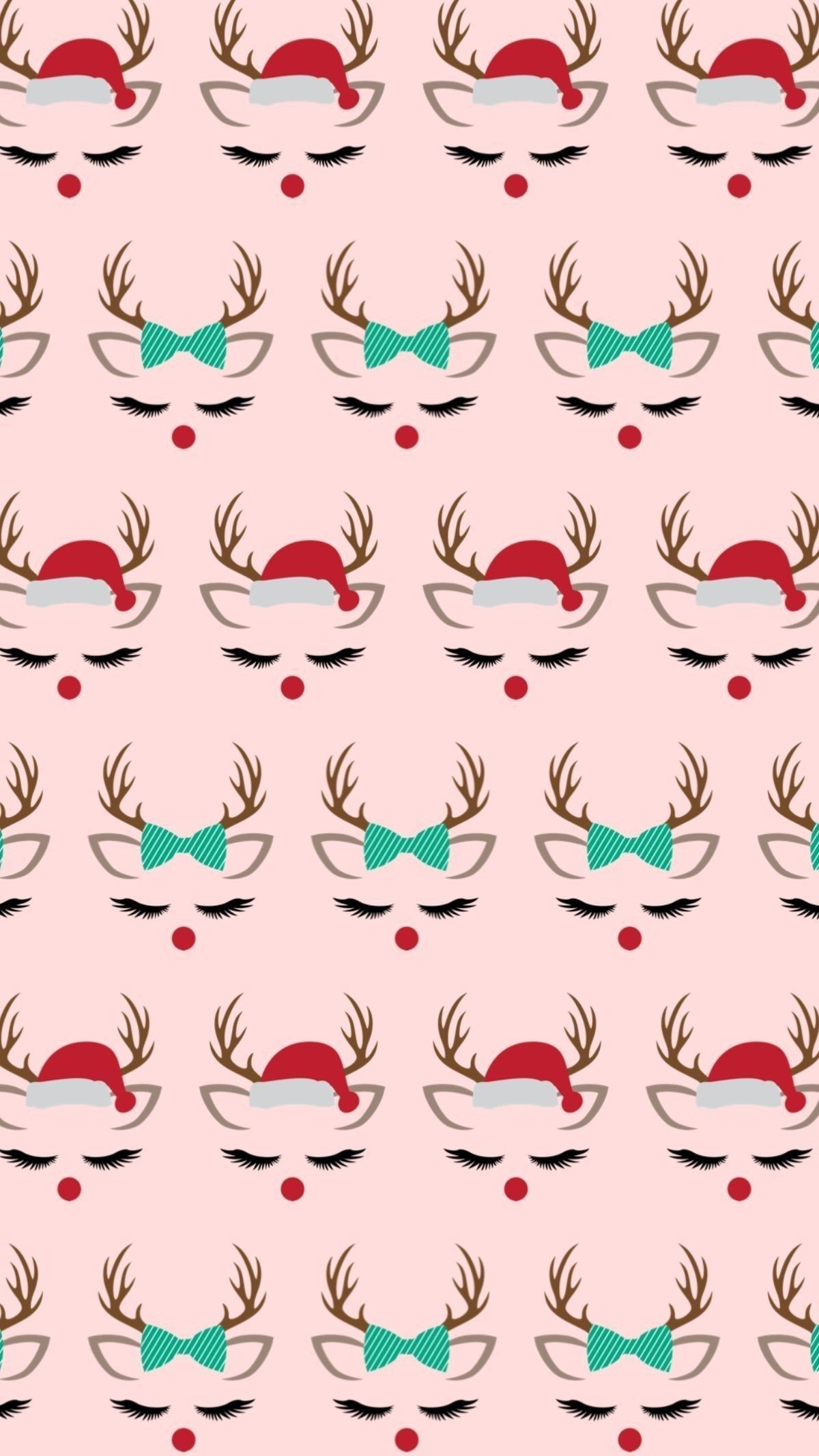 1200x2133 Cute reindeer wallpaper
