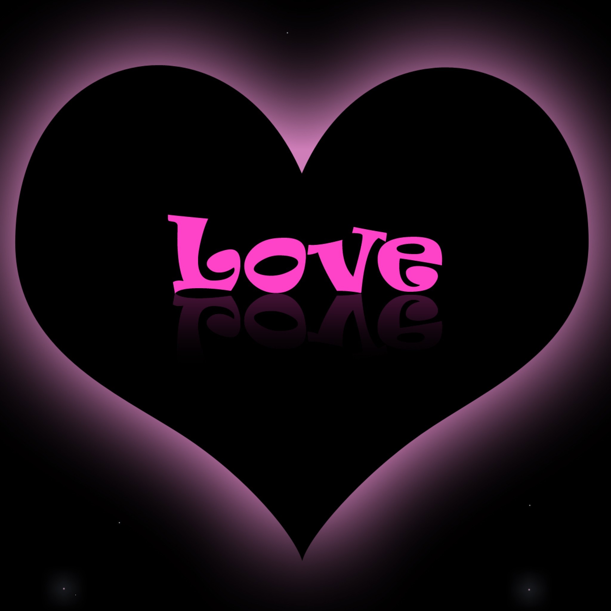 2048x2048 Love Heart Love Pink Purple Wallpaper #13481 Wallpaper computer | best  website wallpaperput.com