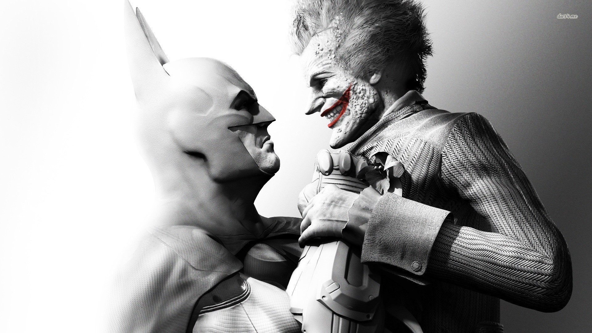 1920x1080 Batman And Joker - Batman-Arkham City Wallpaper  .