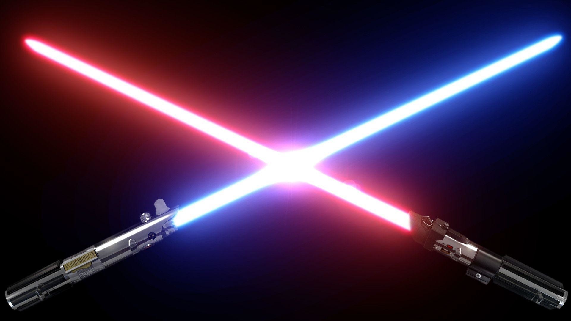1920x1080 Red And Blue Lightsaber HD Wallpaper 