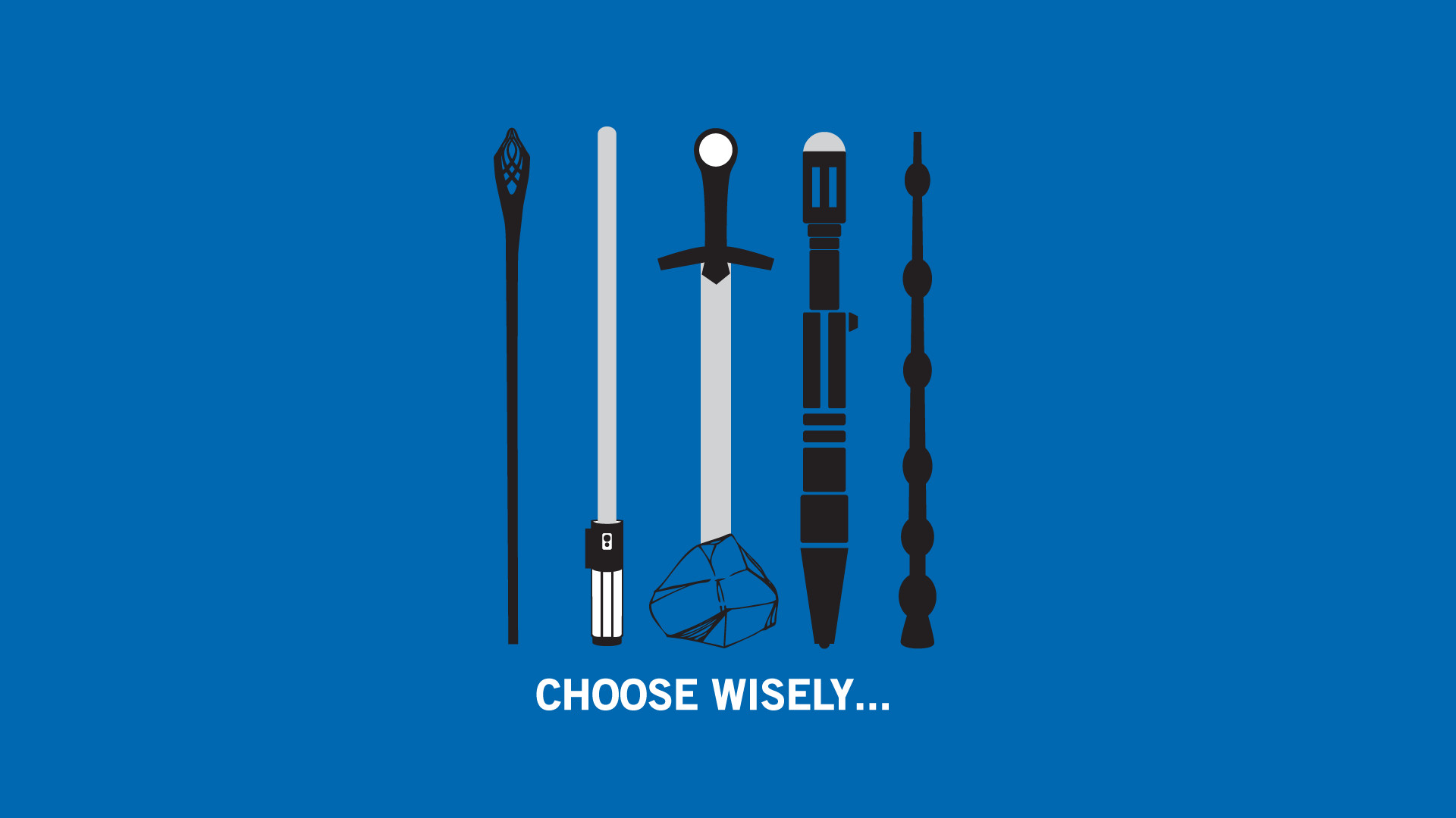 1920x1080 Caliburn Crossovers Doctor Who Funny Harry Potter Lightsabers Minimalistic  Star Wars Wand