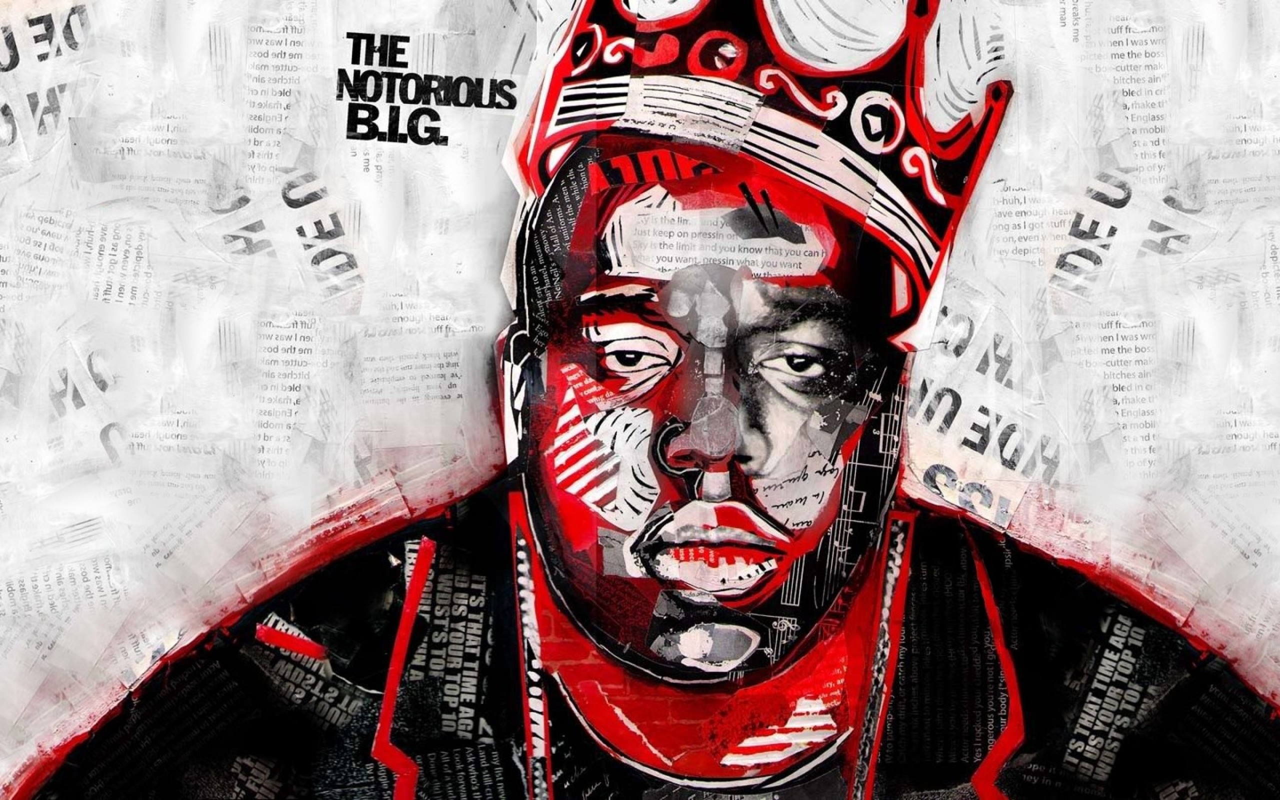 2560x1600 black music hip hop rap notorious big rapper 1600x900 wallpaper Art HD  Wallpaper
