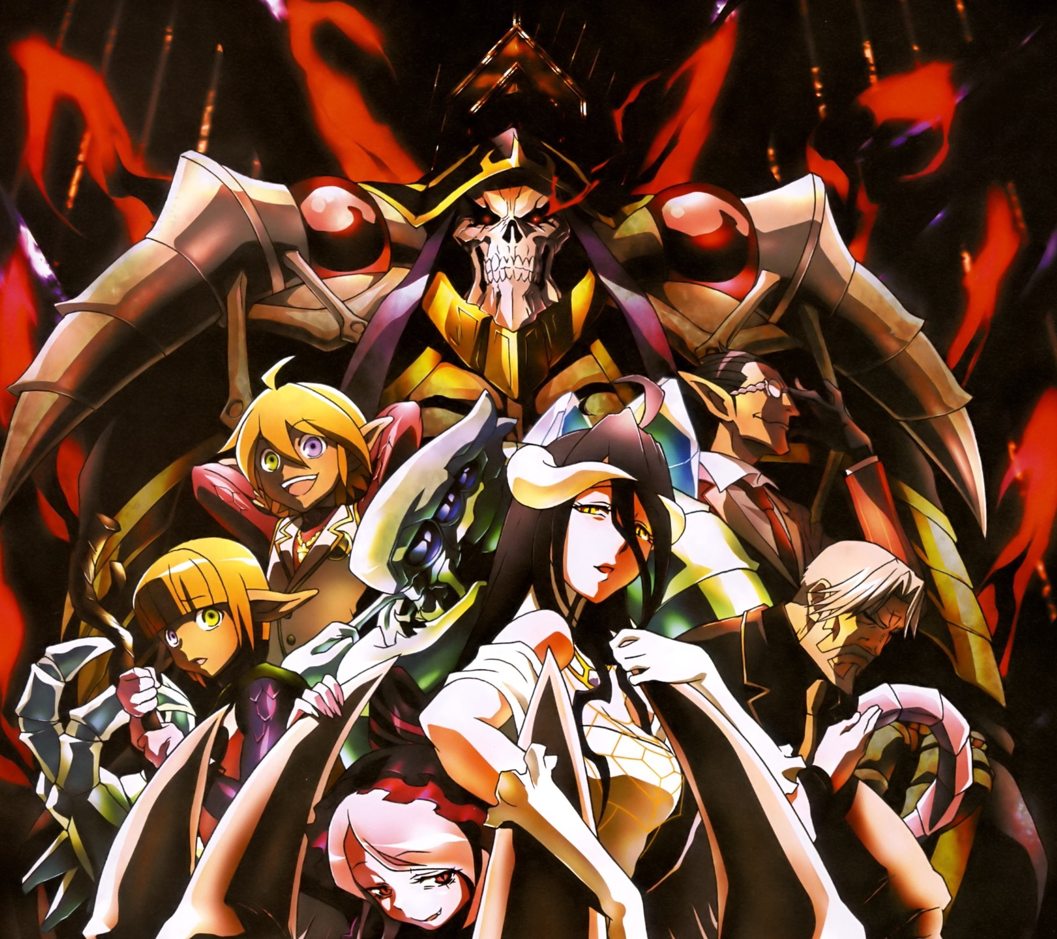2160x1920 Overlord anime wallpapers for smartphones