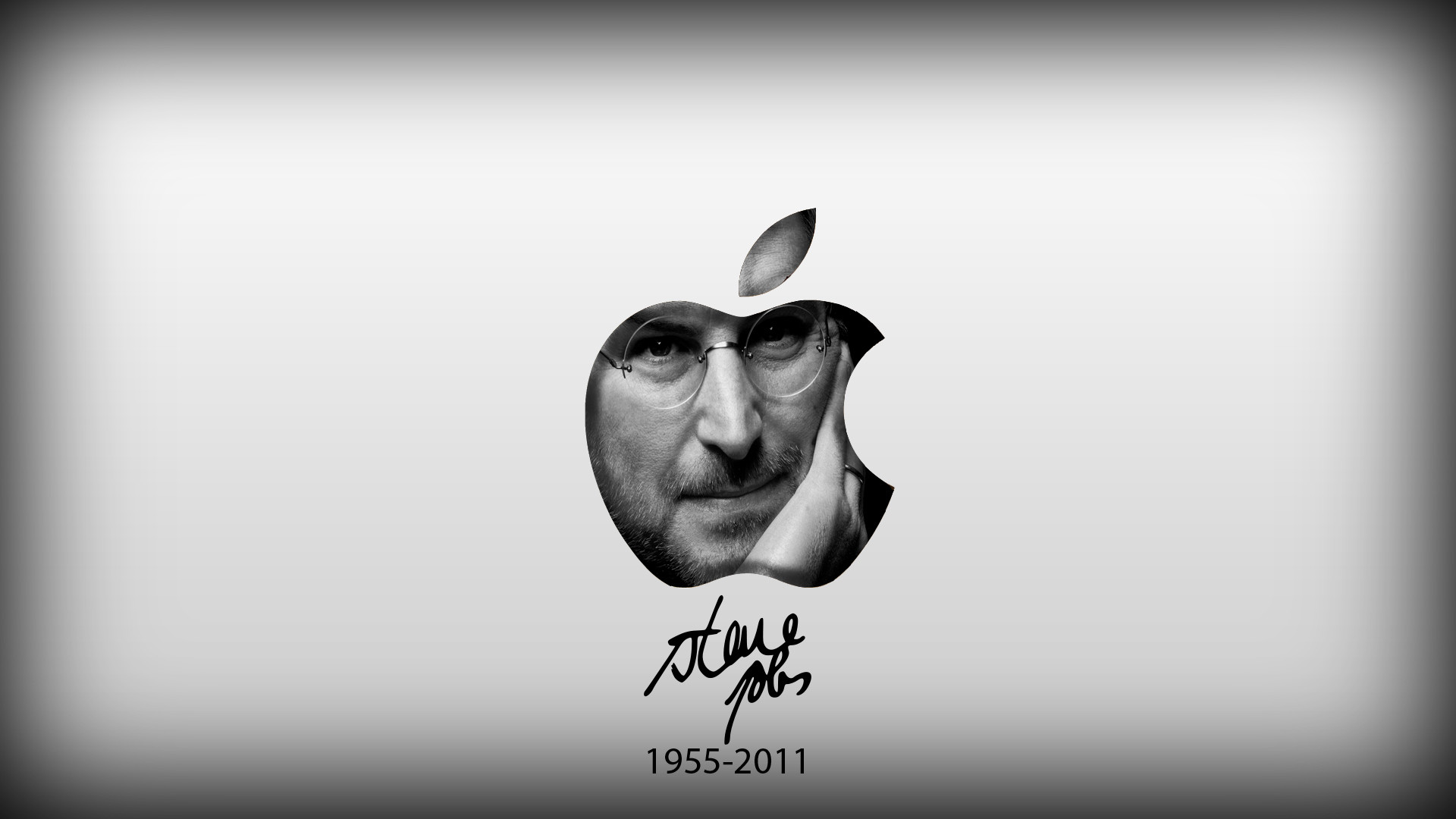 1920x1080 Steve Jobs tribute wallpaper