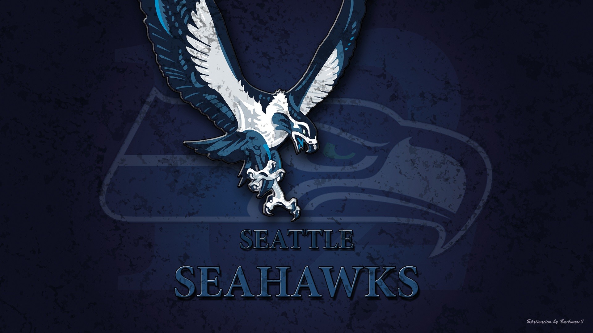 1920x1080 3D Seattle Seahawks Wallpapers