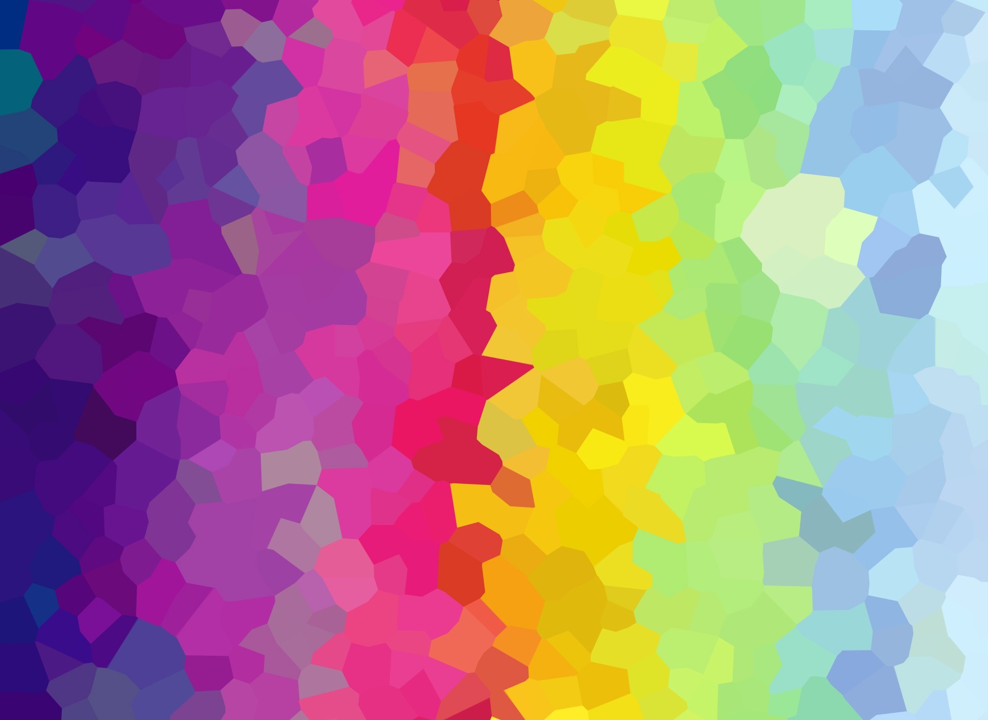 1920x1400 Multi-Color Crystallized Background