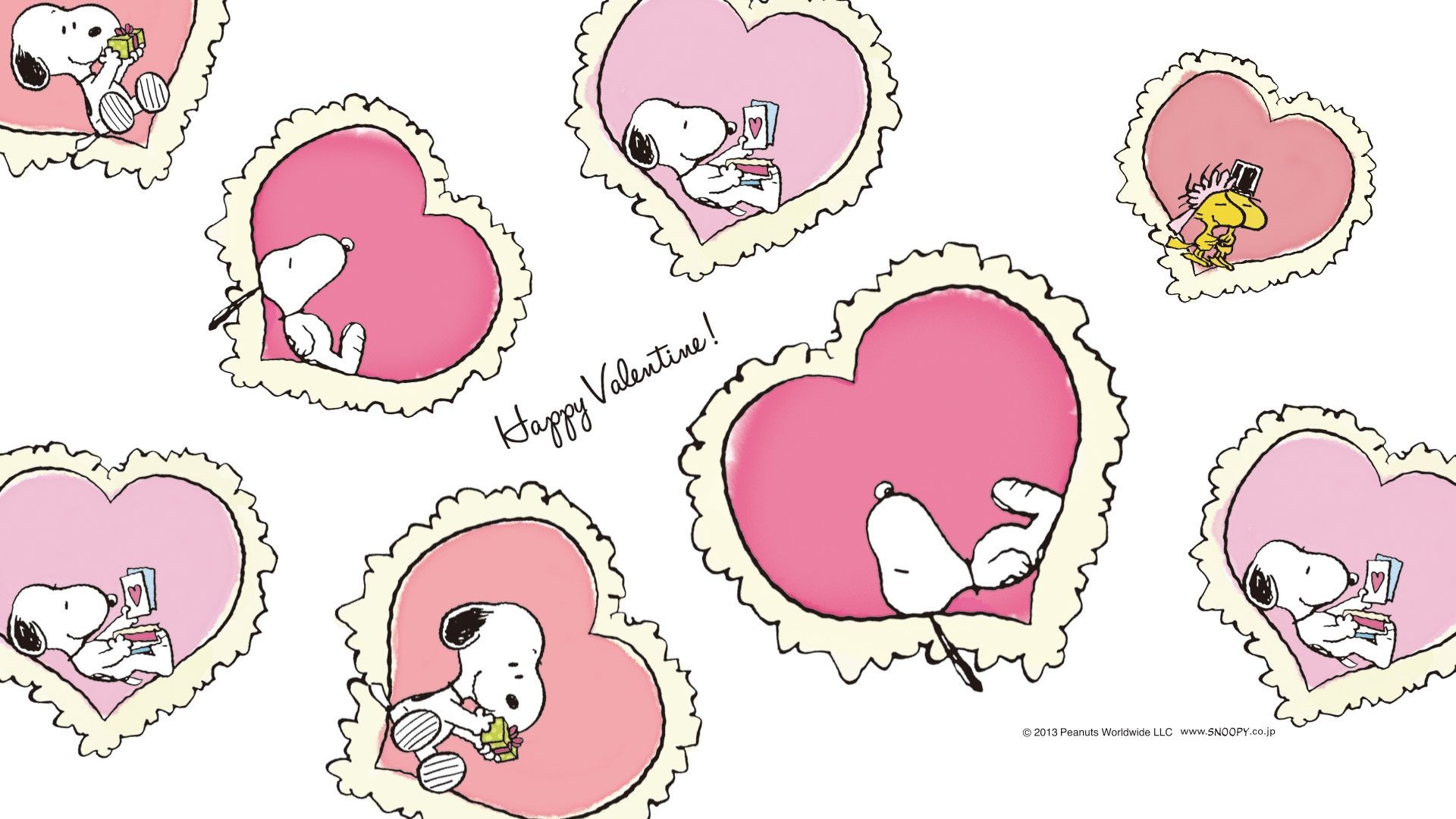 1920x1080 Valentine Snoopy Valentine's Day, Snoopy And Woodstock, Peanuts Comics, Peanuts  Snoopy, Charlie