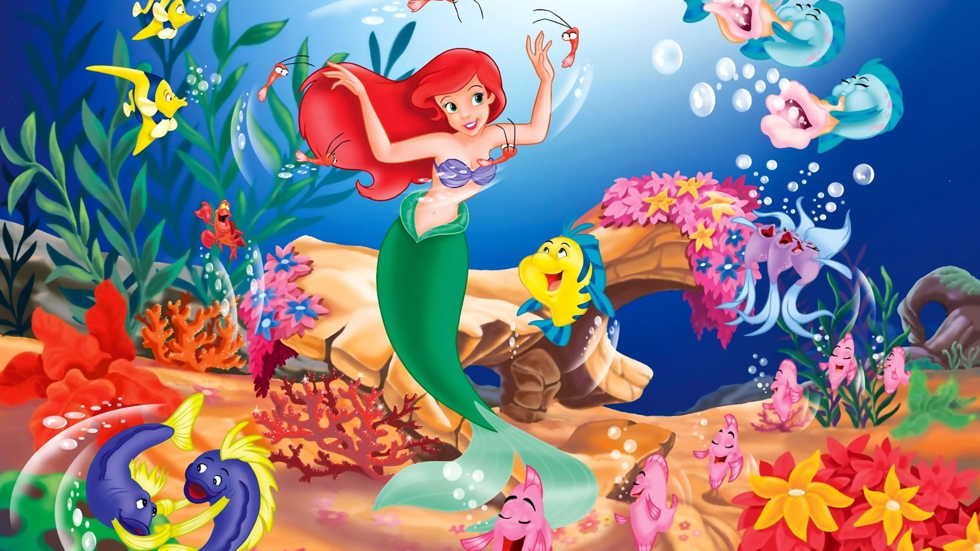 1920x1080 Disney The Little Mermaid Wallpapers | HD Wallpapers