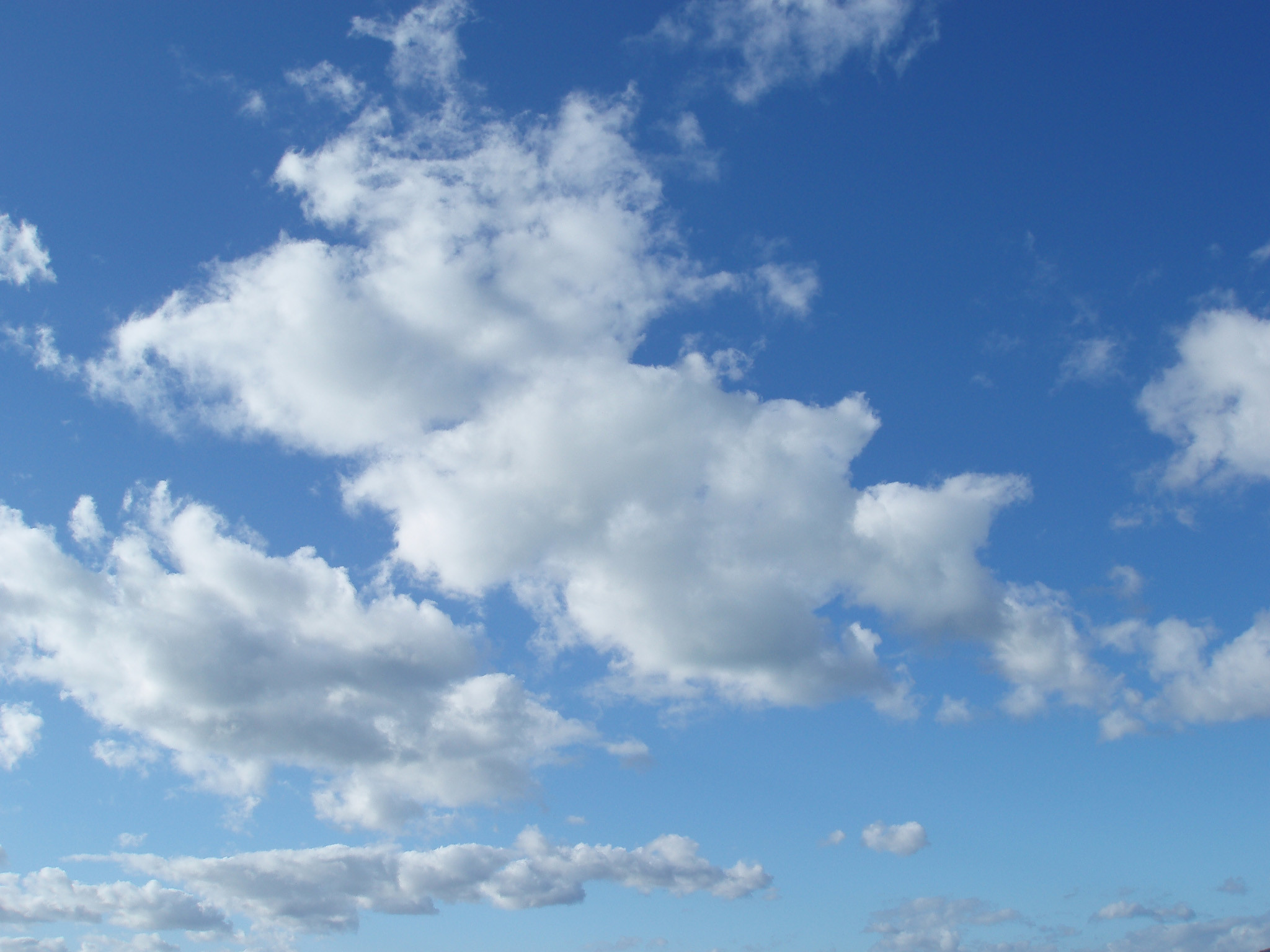 2048x1536 Clouds In Blue Sky Free Stock Photo - Public Domain Pictures
