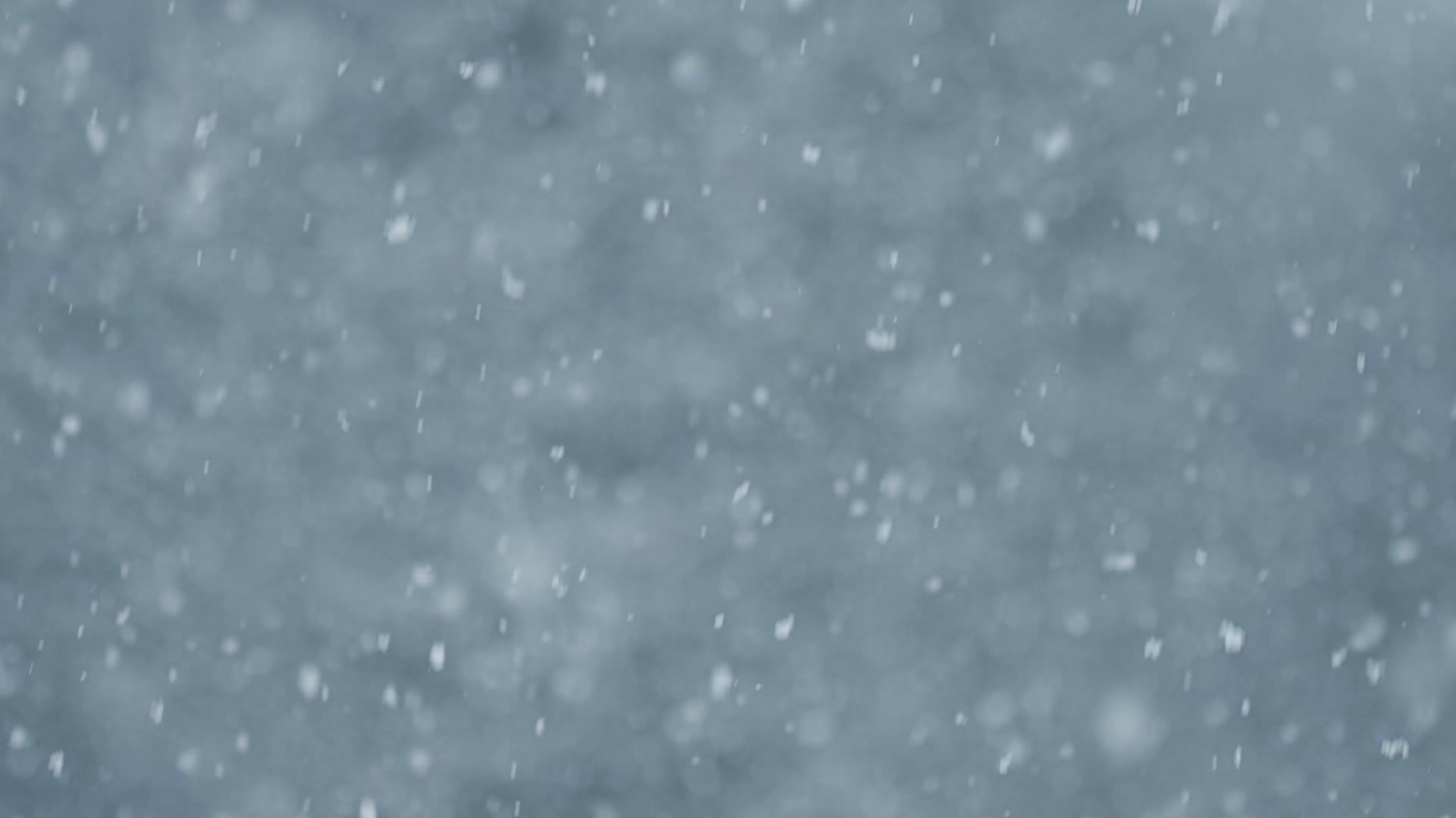 3840x2160 Subscription Library Heavy Snow Background Falling